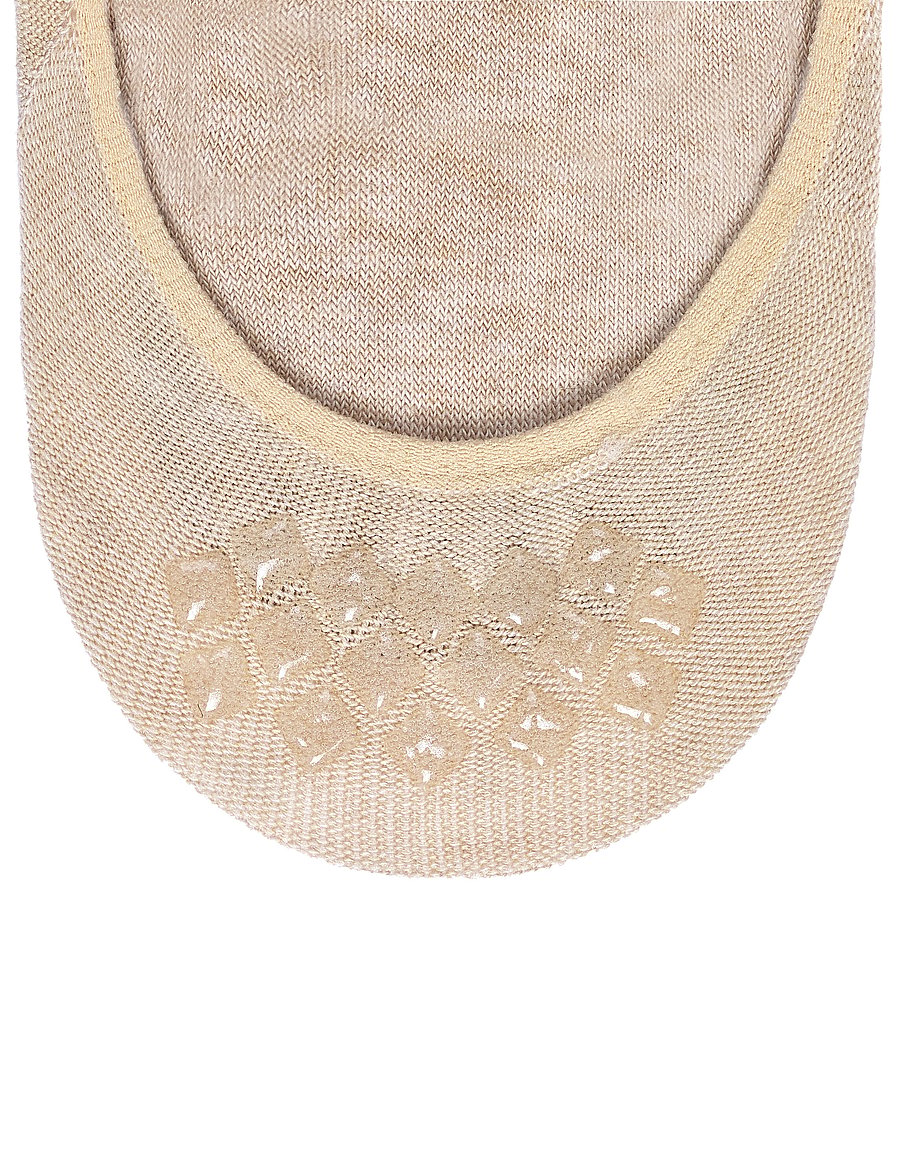 Falke - Invisible Step Medium Cut Box hidden in shoe - ankelstrømper - sand mel. - 3