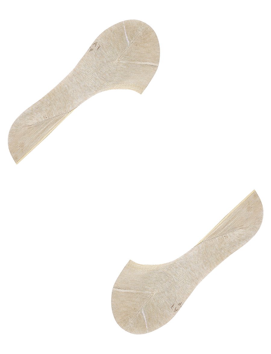 Falke - Invisible Step Medium Cut Box hidden in shoe - ankelstrømper - sand mel. - 4