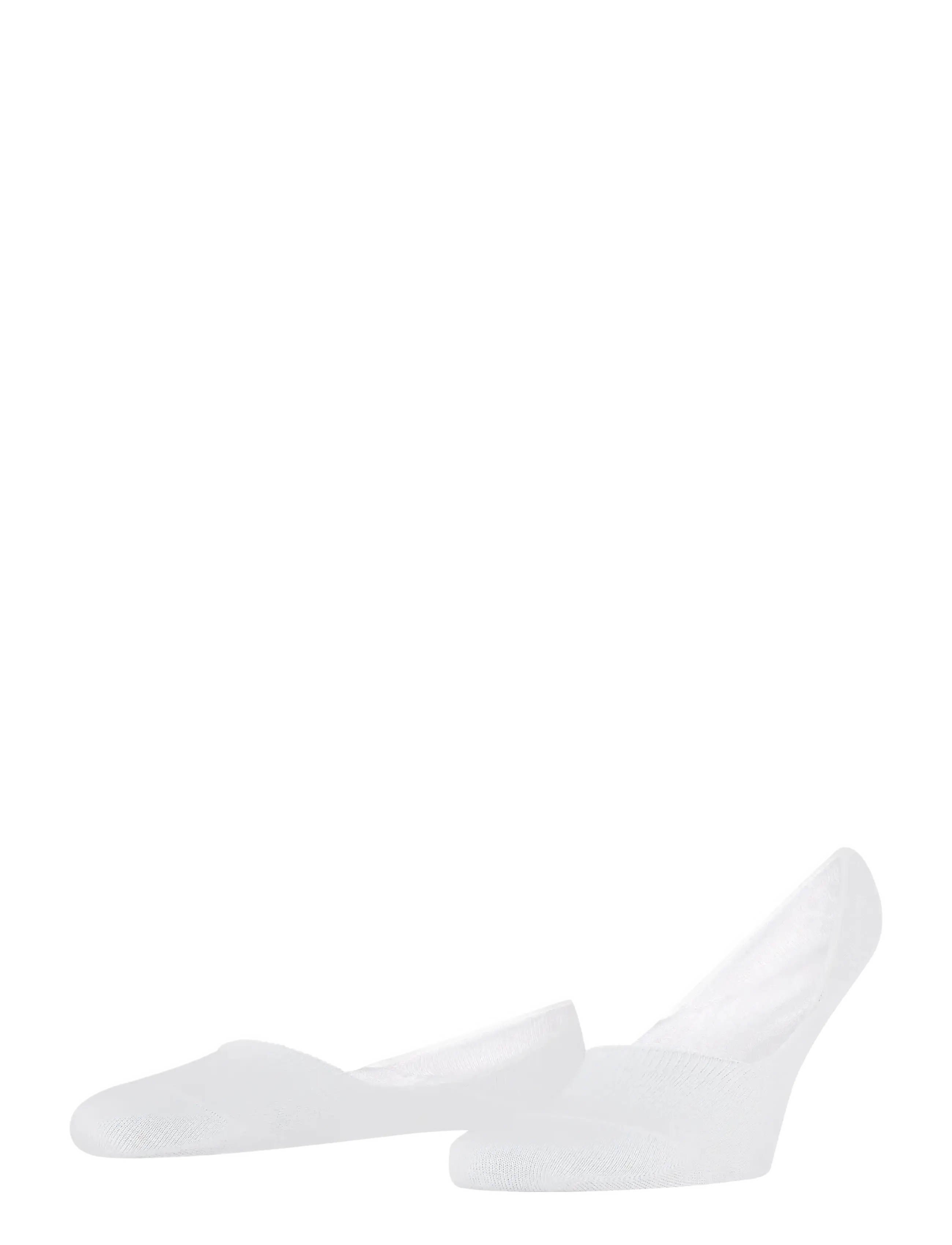 Falke Invisible Step Medium Cut Box Hidden In Shoe, 41-42, White, Sokker > Ankelstrømper, Herre