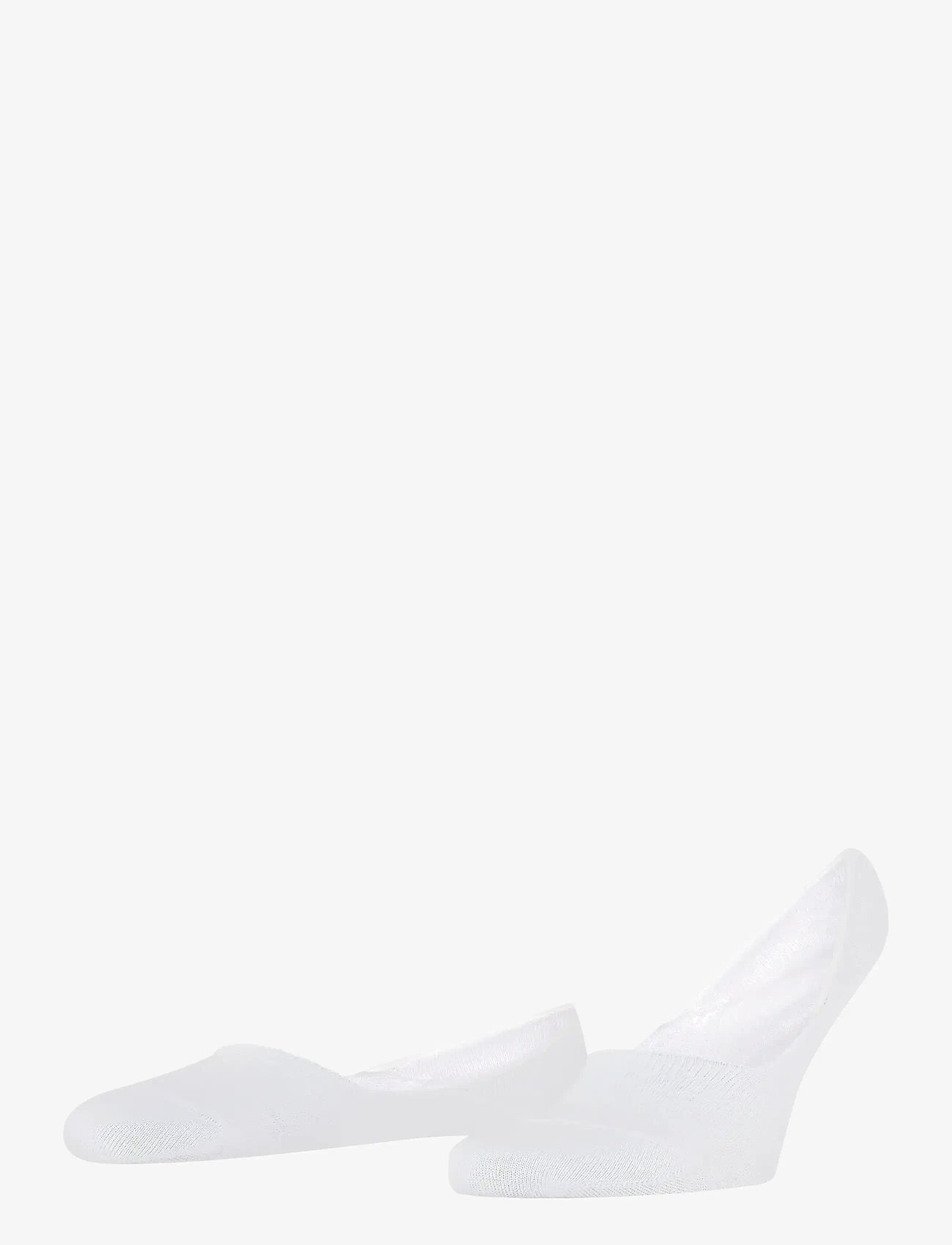 Falke - Invisible Step Medium Cut Box hidden in shoe - ankelstrumpor - white - 0