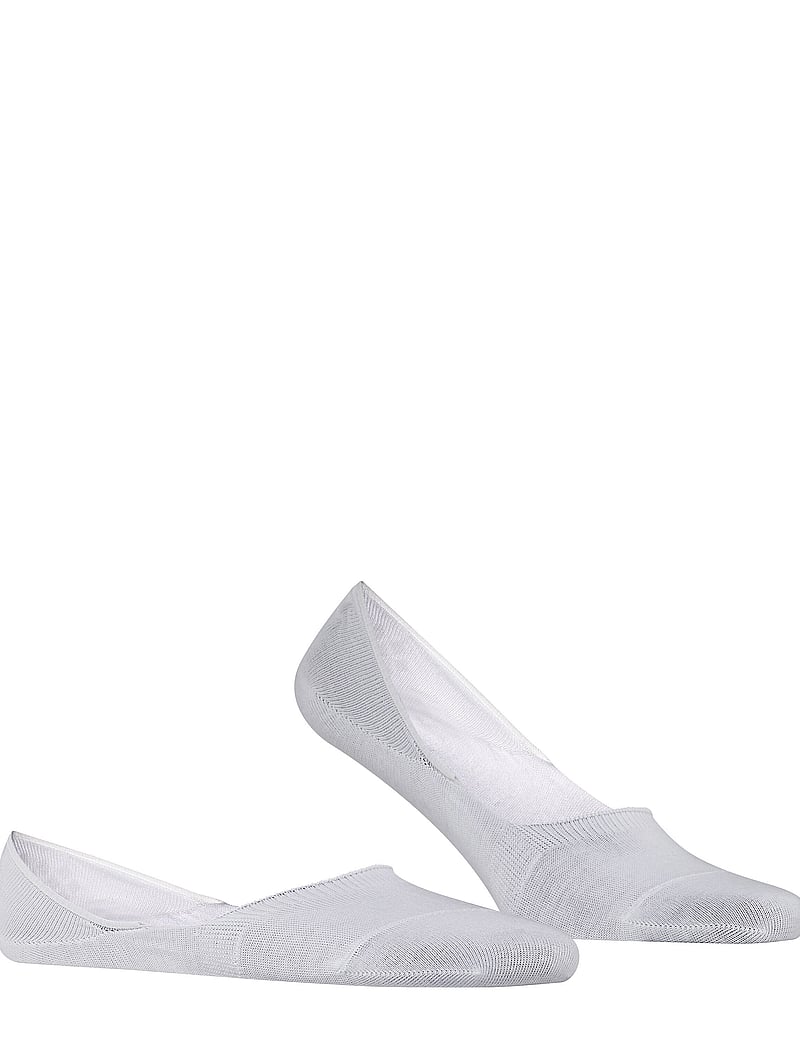 Falke - Invisible Step Medium Cut Box hidden in shoe - ankelstrumpor - white - 2