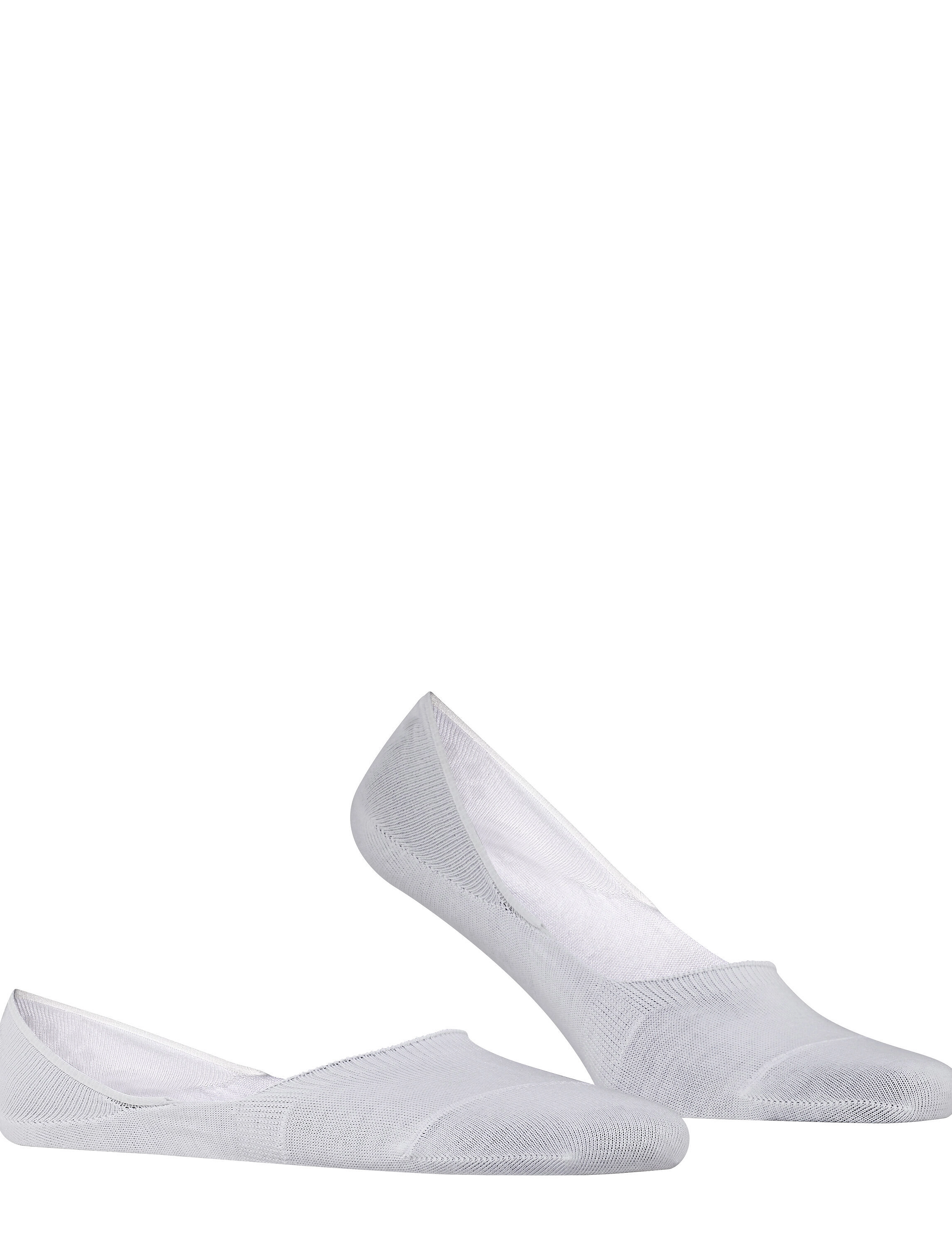 Falke - Invisible Step Medium Cut Box hidden in shoe - sneackersocken - white - 2