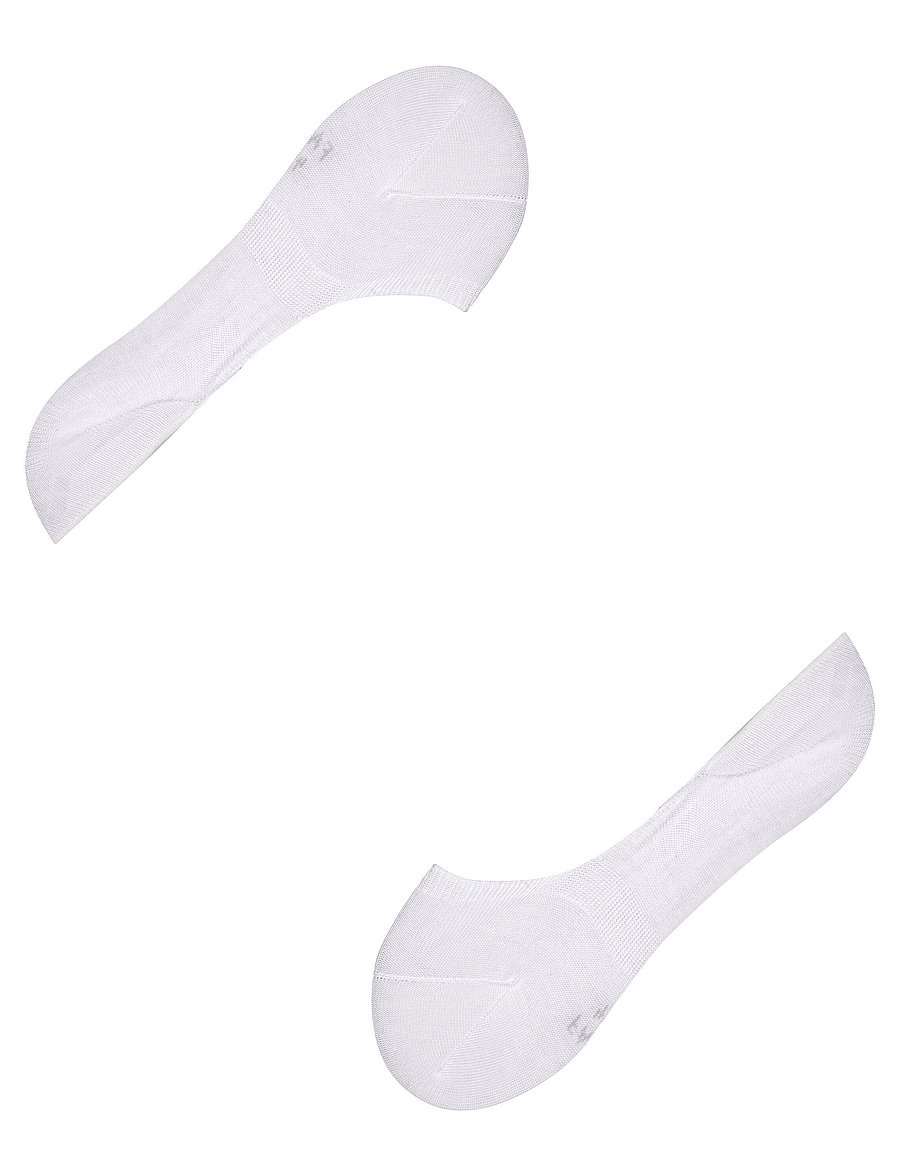 Falke - Invisible Step Medium Cut Box hidden in shoe - sneackersocken - white - 4