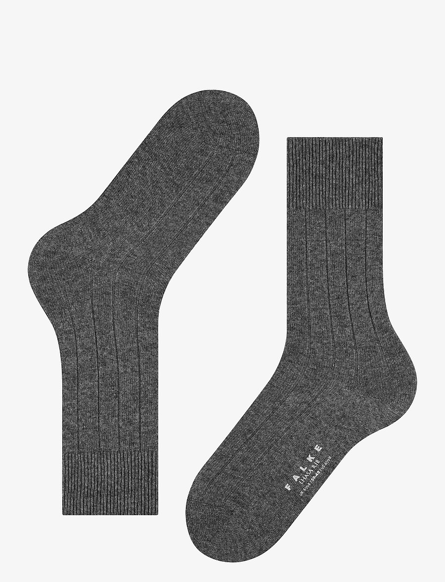 Falke - FALKE Lhasa Rib SO - light greymel. - 3