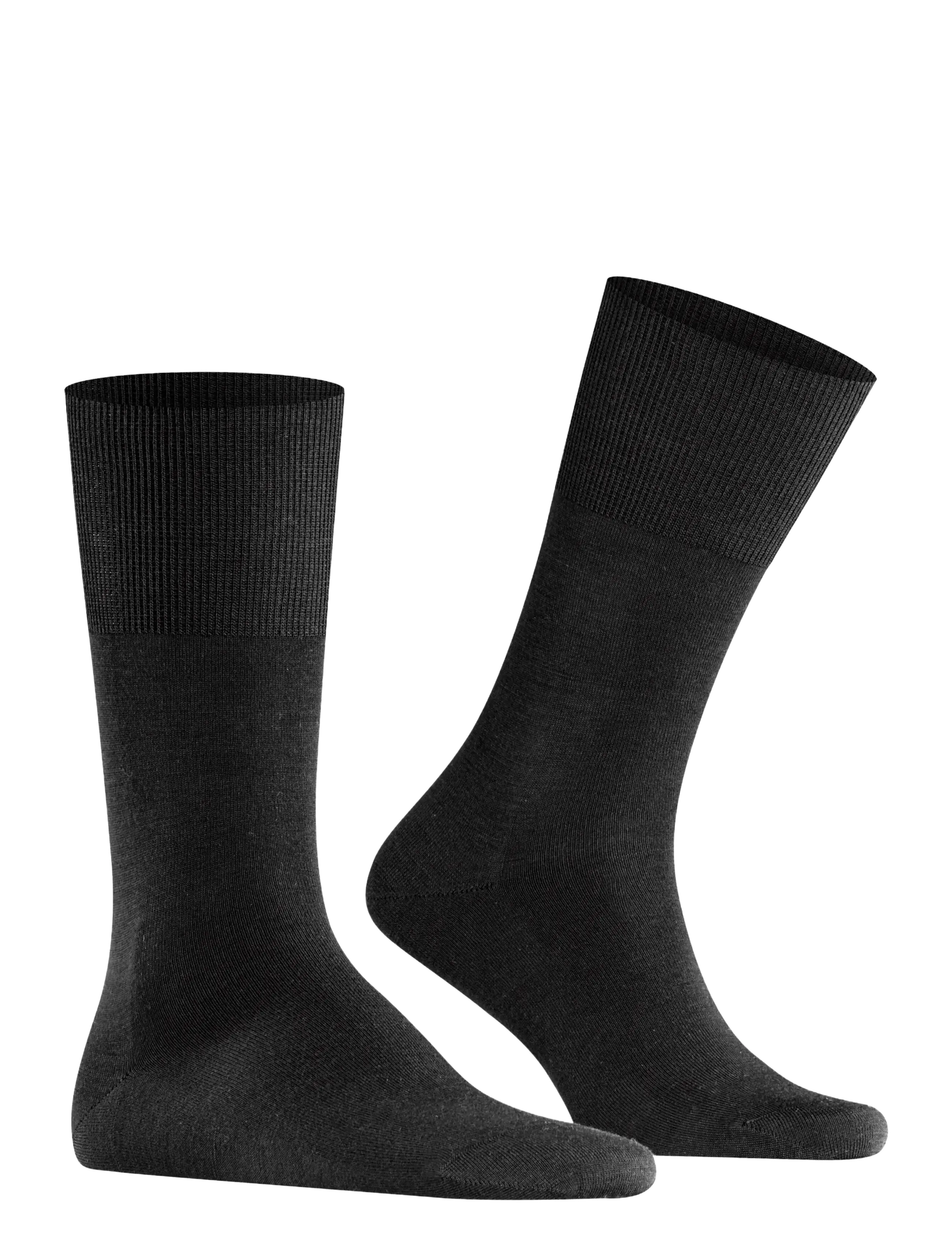 Falke Airport Business & Casual, 41-42, Black, Sokker > Almindelige Sokker, Herre