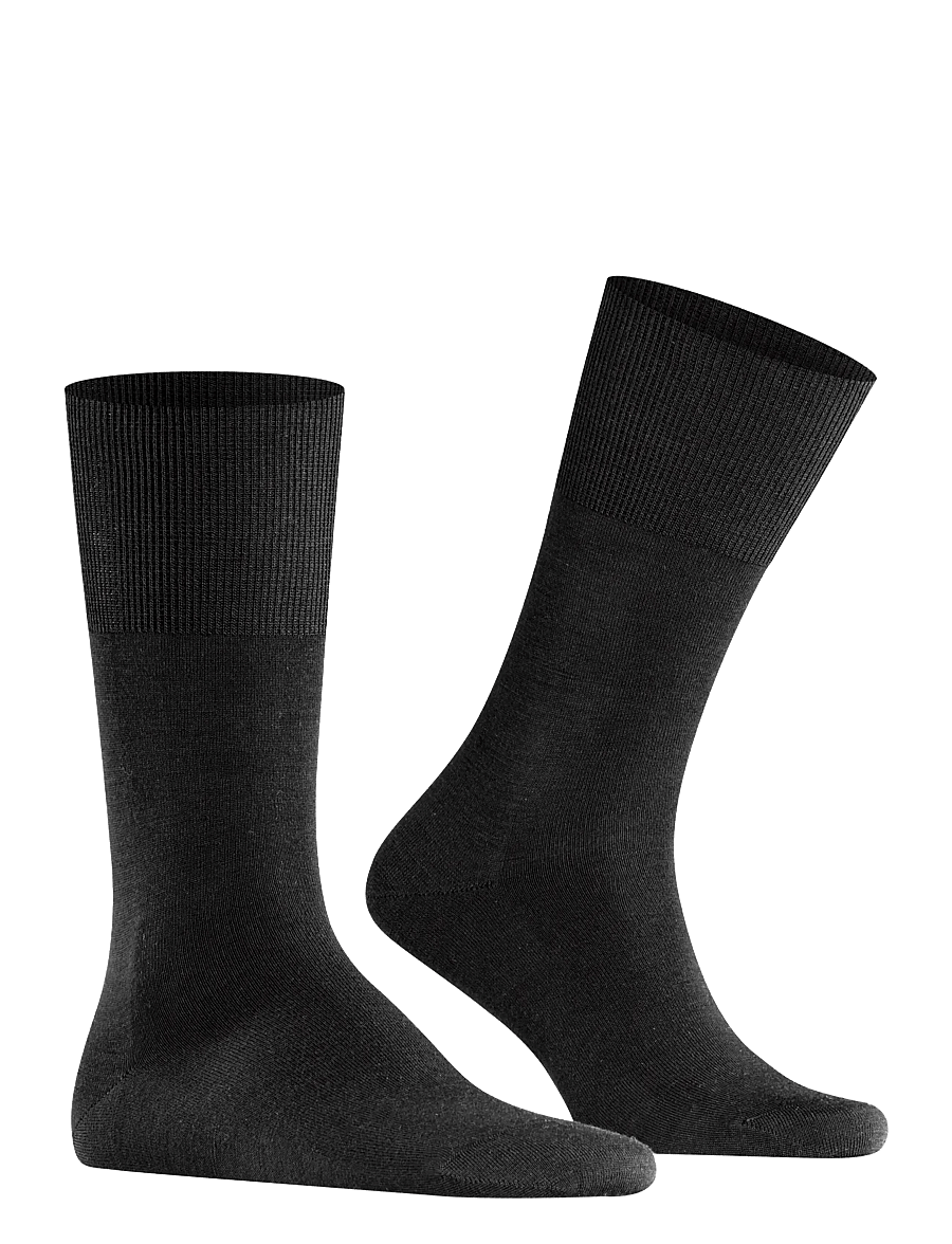 Falke - Airport business & casual - klassikalised sokid - black - 0