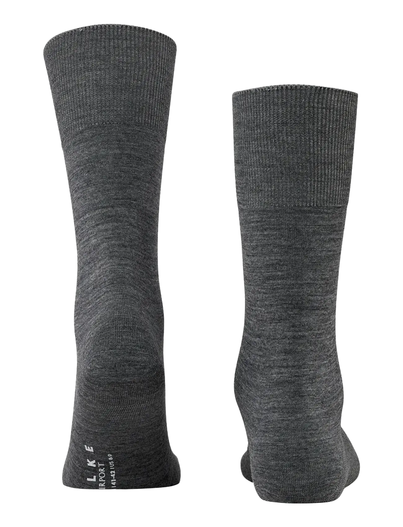 Falke - Airport business & casual - crew sokkar - dark grey - 2