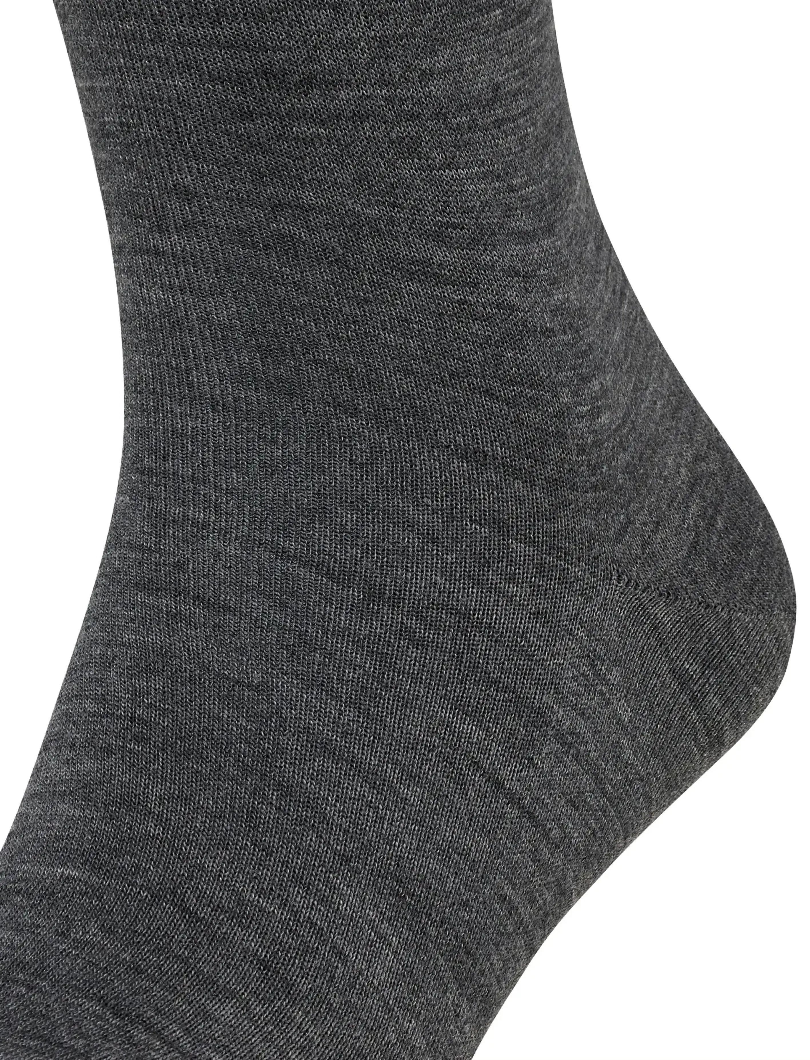Falke - Airport business & casual - crew sokkar - dark grey - 4