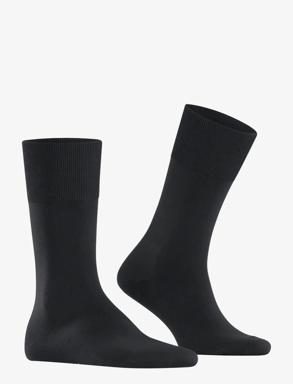Falke - FALKE ClimaWool SO - crew-socken - black - 2