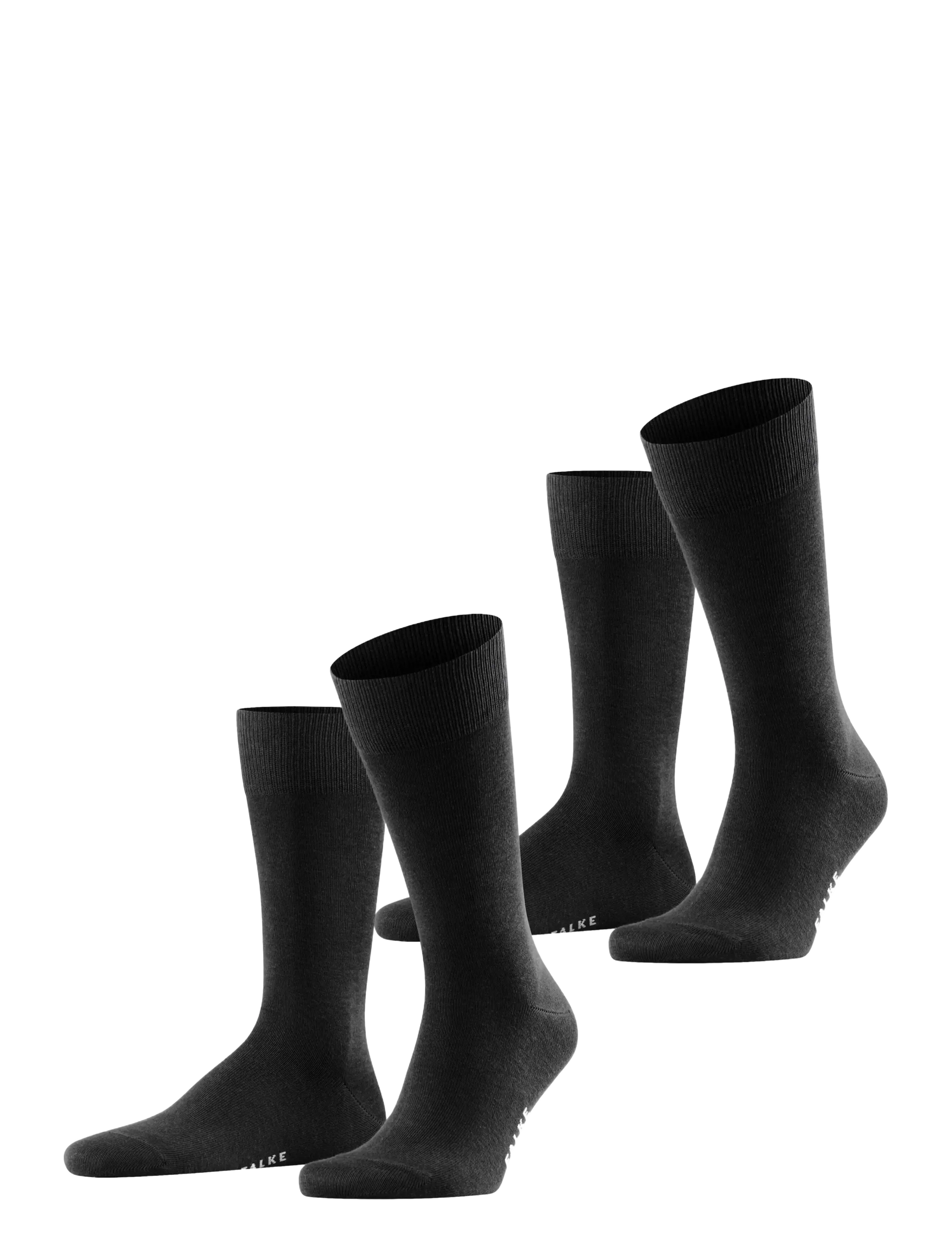 Falke FALKE Happy 2P SO - Socken - BLACK / black