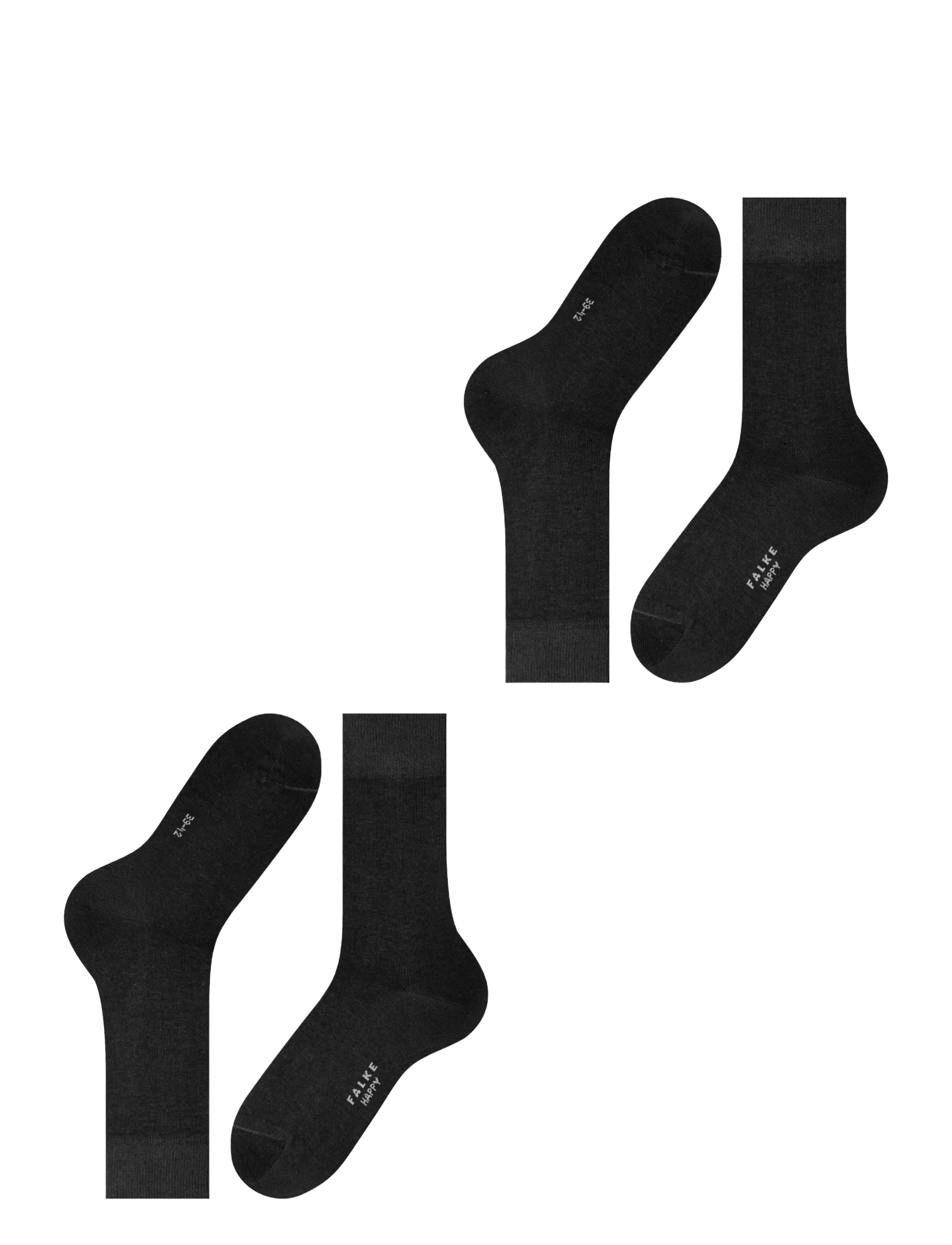 Falke - FALKE Happy 2P SO - sokker - black - 1