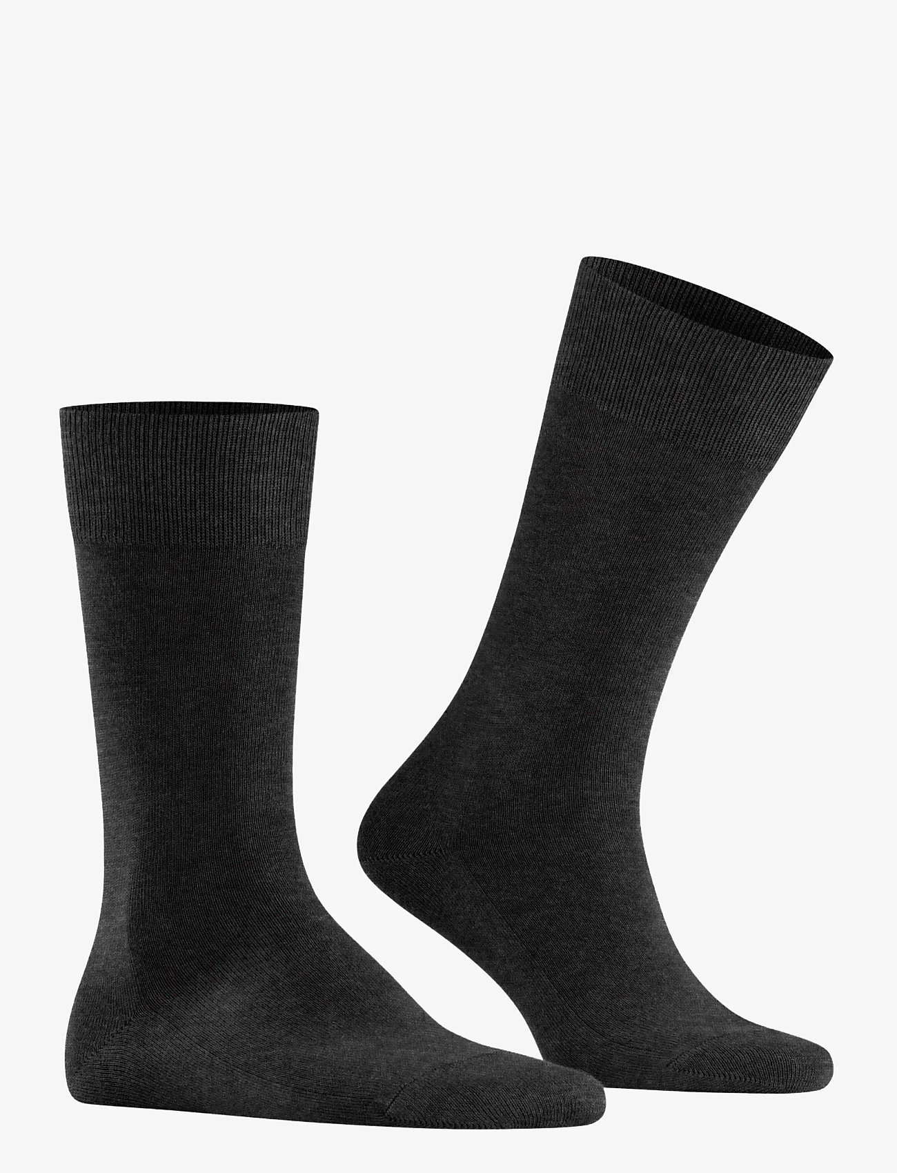 Falke - Family everyday casual - vanliga strumpor - anthra.mel - 0