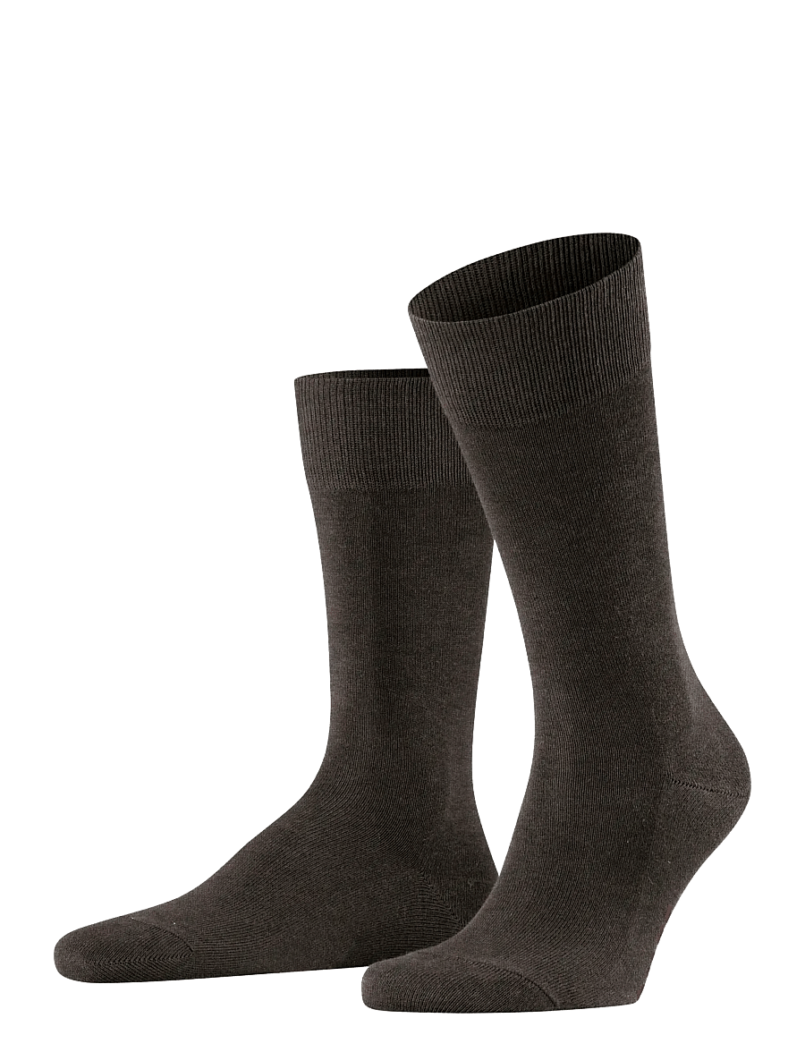 Falke - Family everyday casual - tennissocken - dark brown - 0