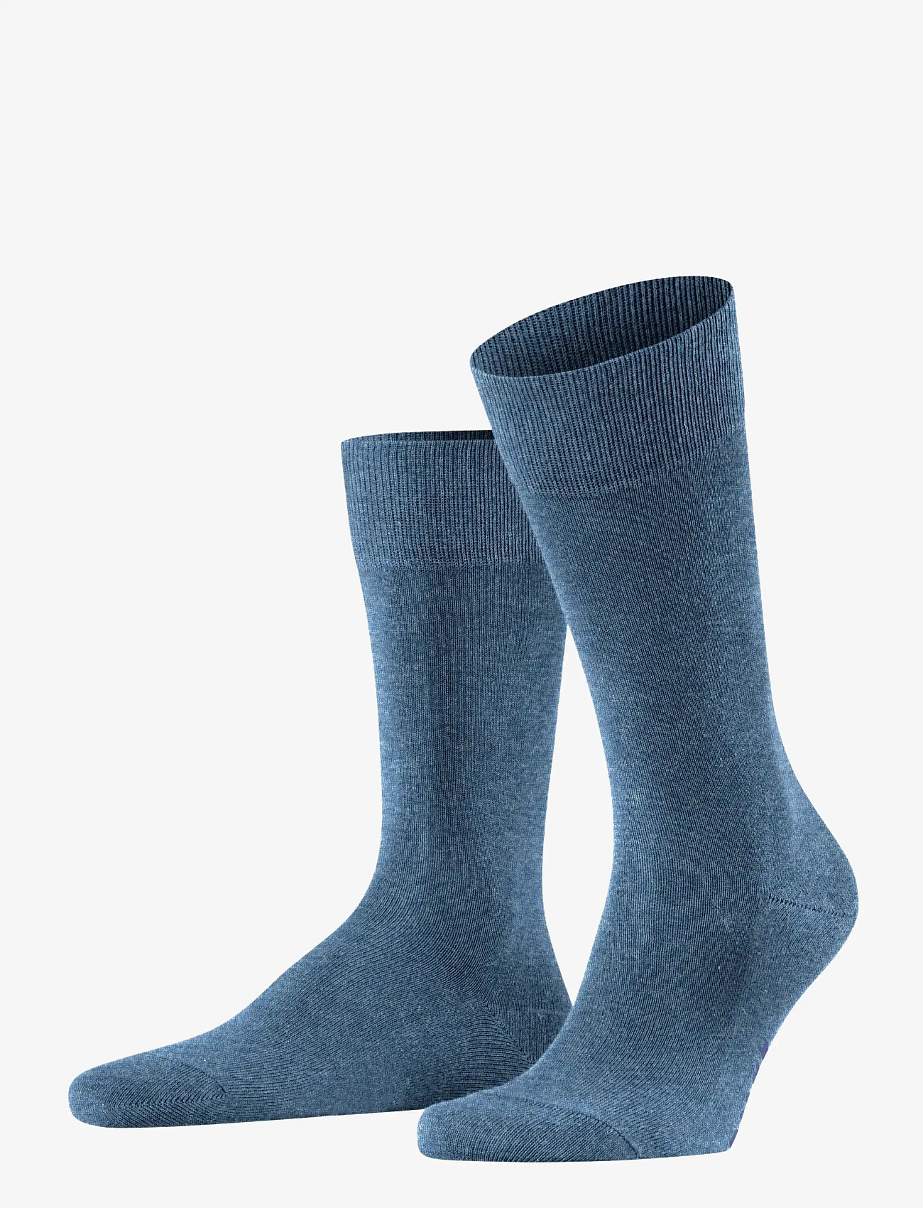 Falke - Family everyday casual - crew-socken - light denim - 0