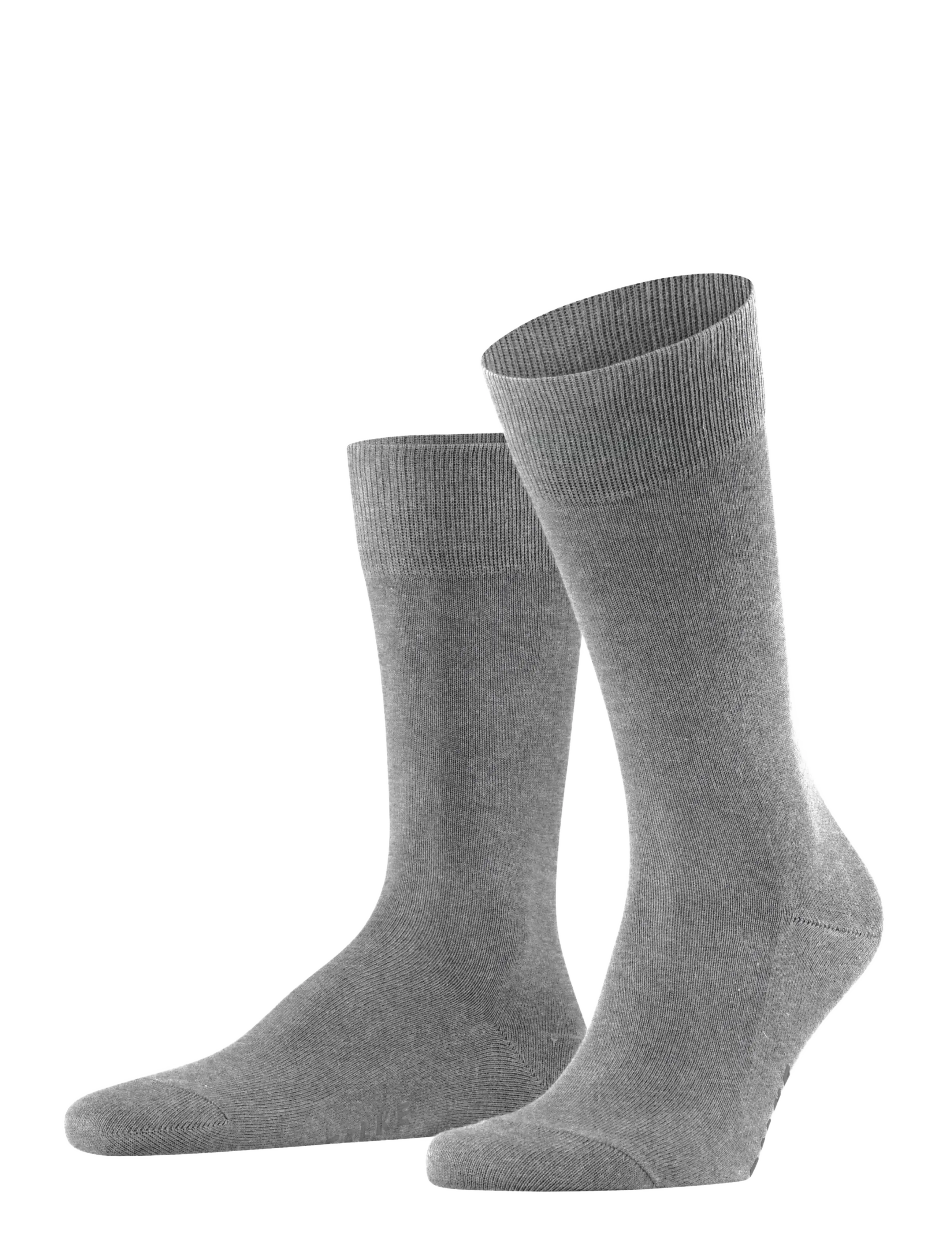 Falke Family Everyday Casual, Herren, Crew Socken, Grau, Gr.43-46