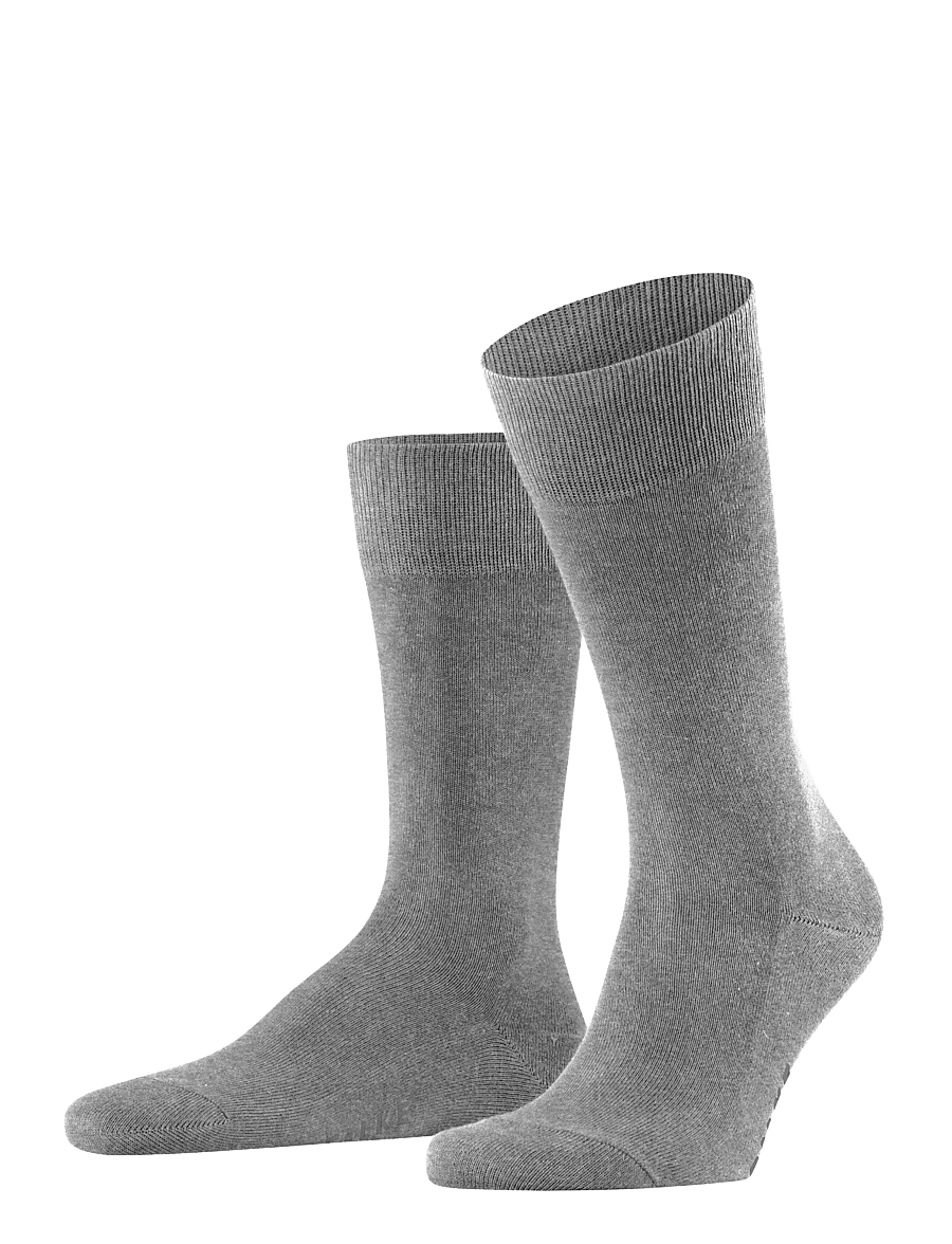 Falke - Family everyday casual - crew socks - light greymel. - 0