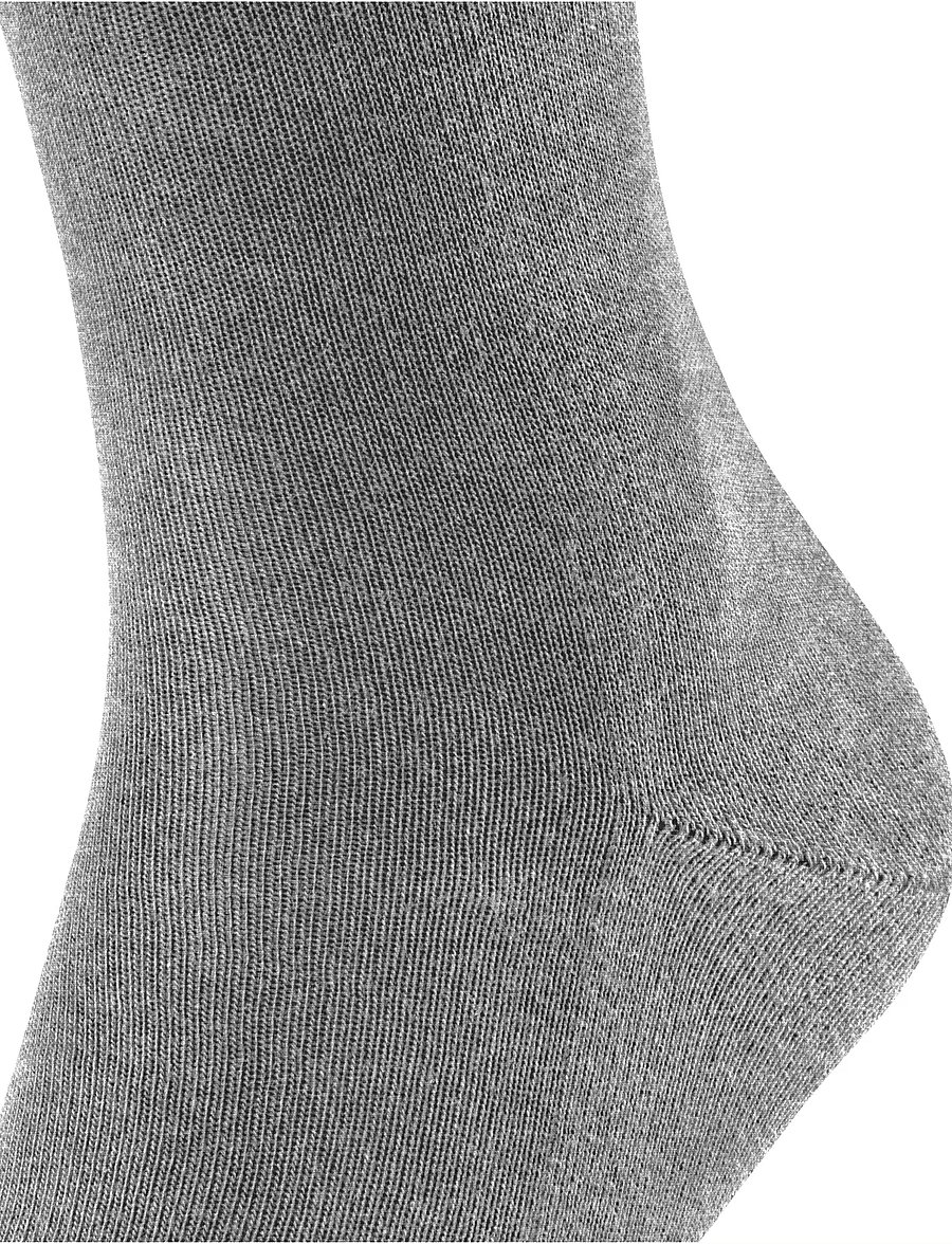 Falke - Family everyday casual - vanliga strumpor - light greymel. - 3