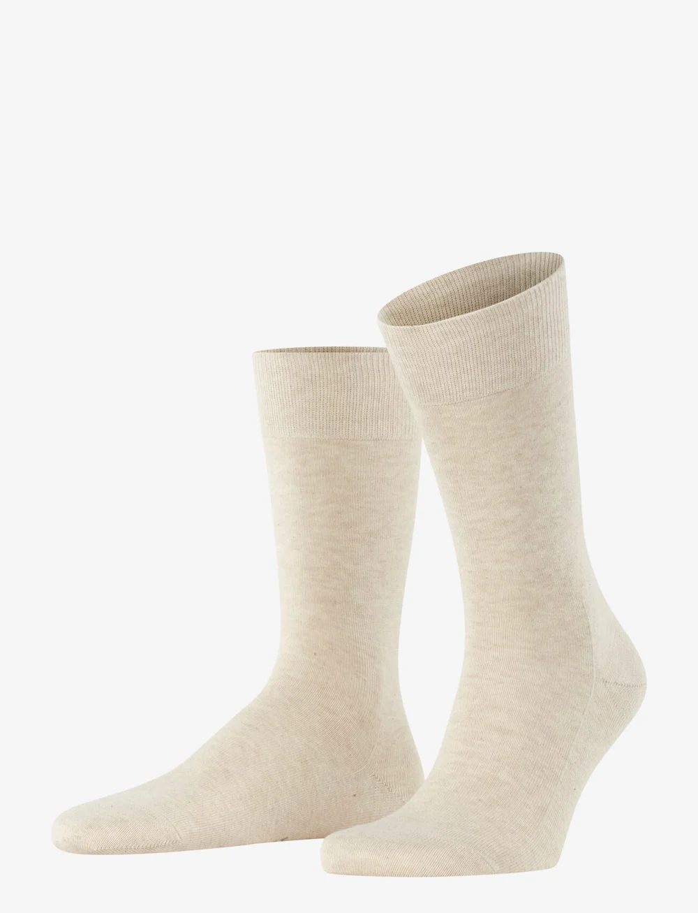 Falke - Family everyday casual - crew-socken - sand mel. - 0
