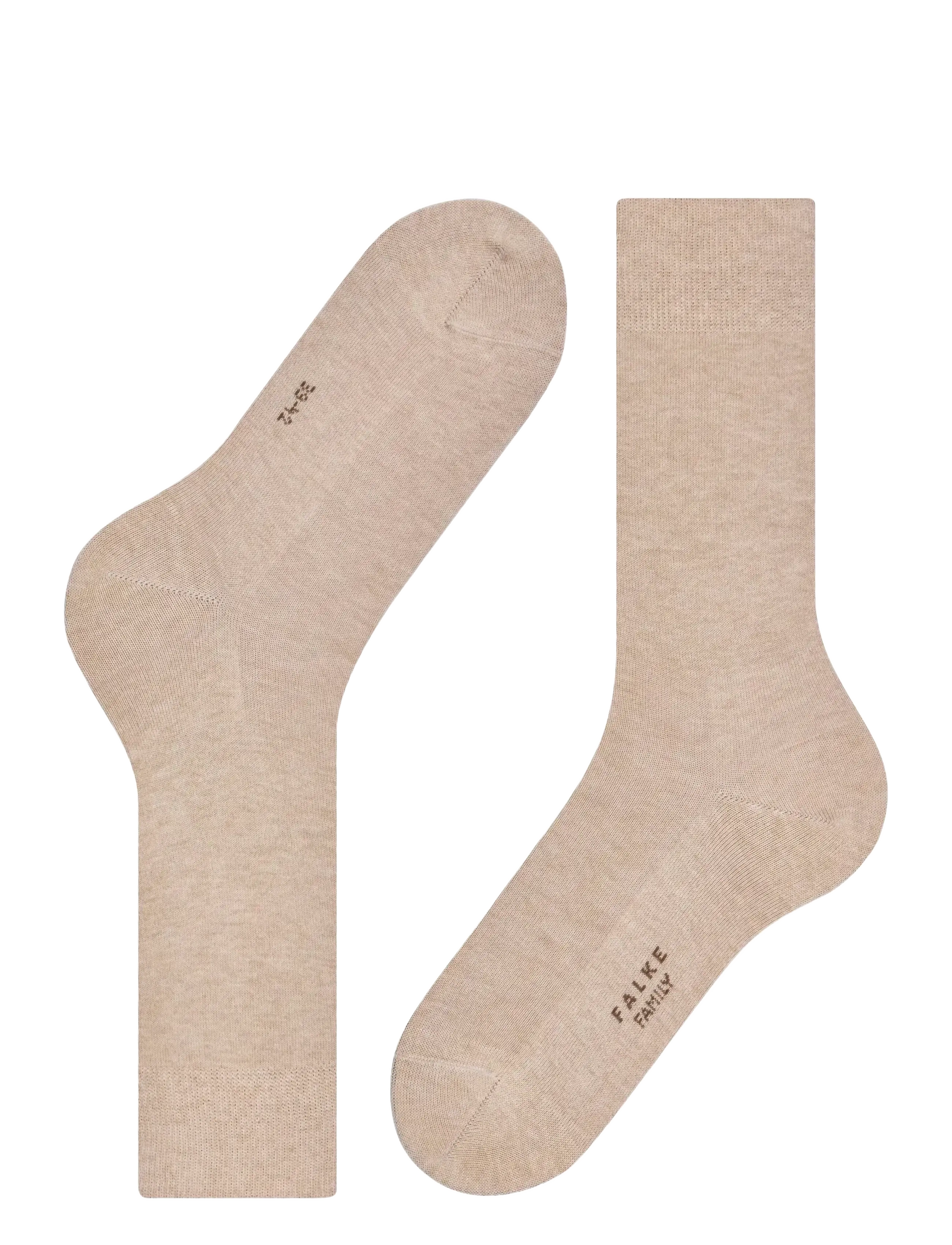 Falke - Family everyday casual - crew-socken - sand mel. - 1