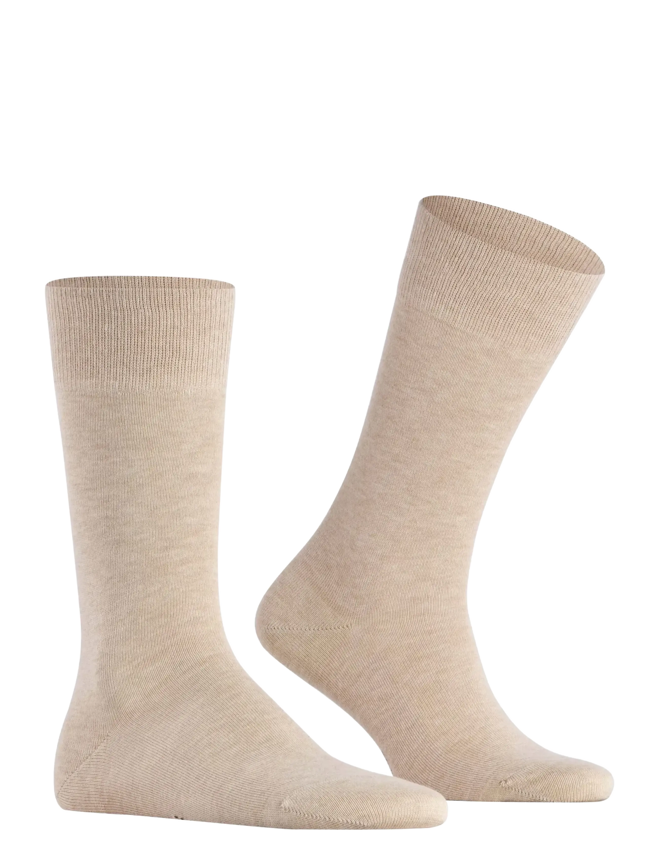 Falke - Family everyday casual - crew socks - sand mel. - 1