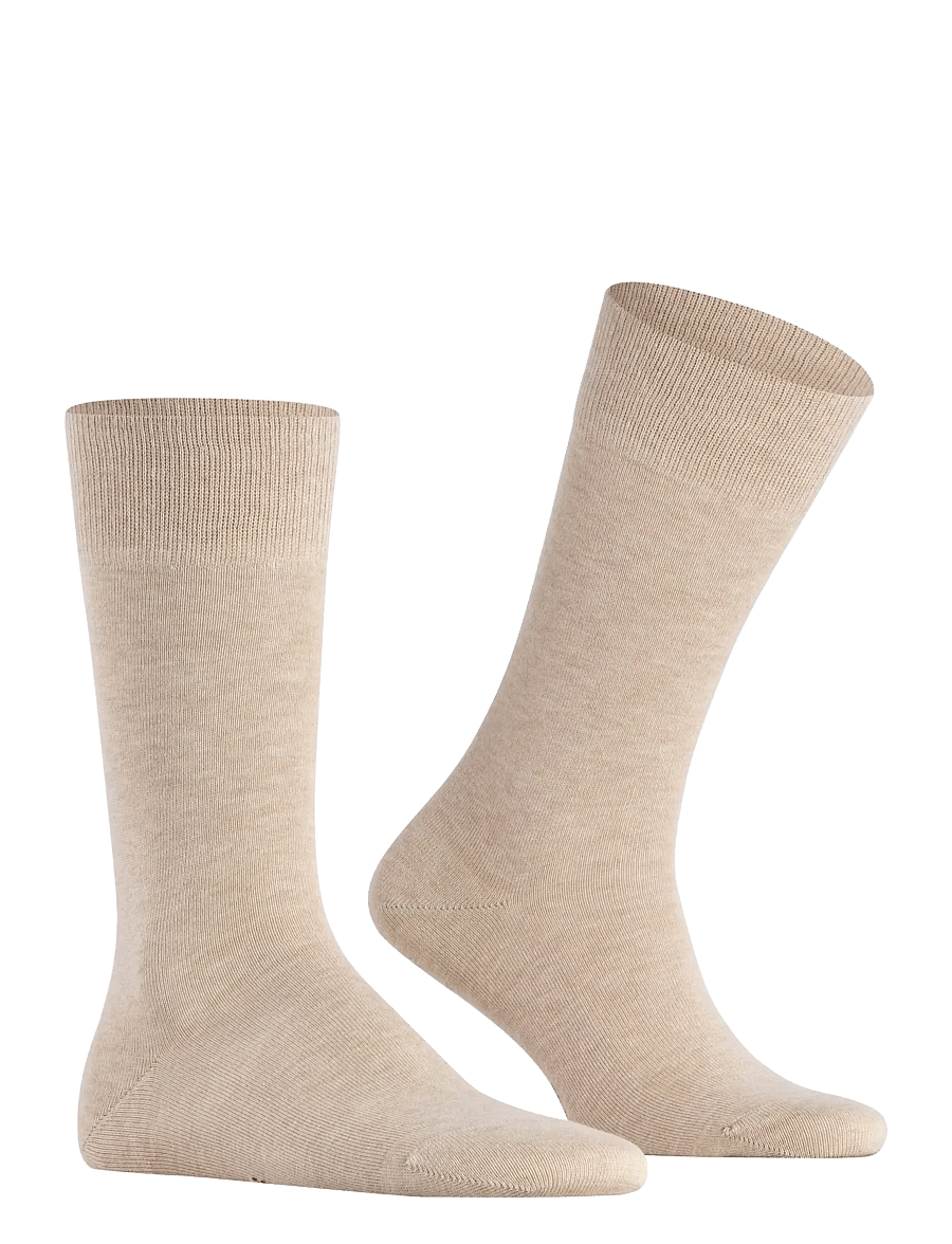 Falke - Family everyday casual - crew socks - sand mel. - 1