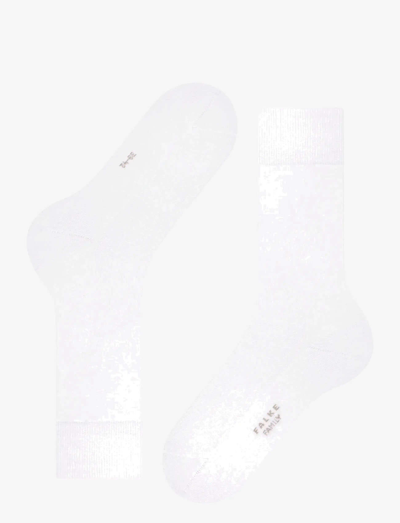 Falke - Family everyday casual - crew socks - white - 1