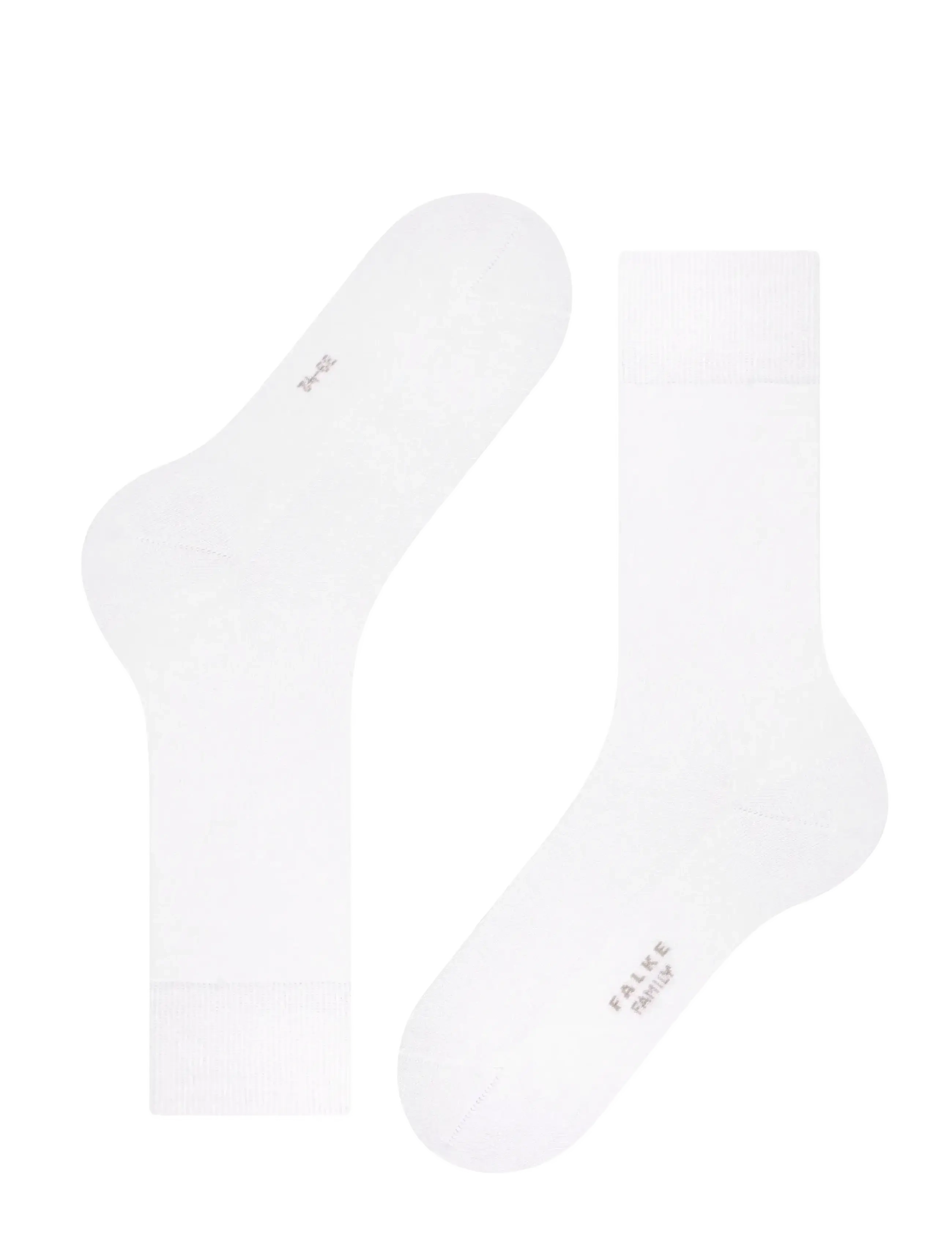 Falke - Family everyday casual - crew-socken - white - 1