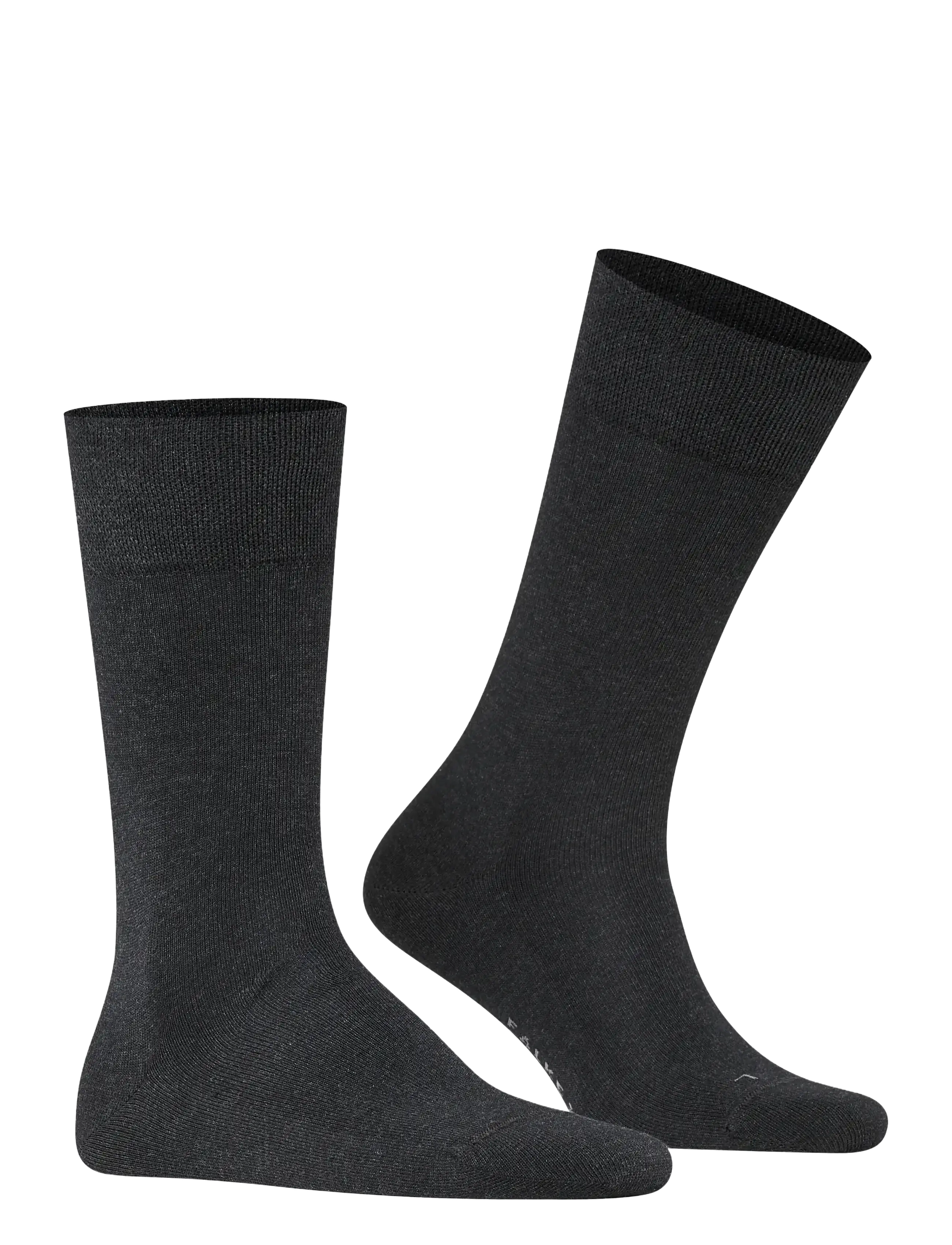 Falke Sensitive London soft-top suitable for diabetics - Underwear - ANTHRA.MEL / black