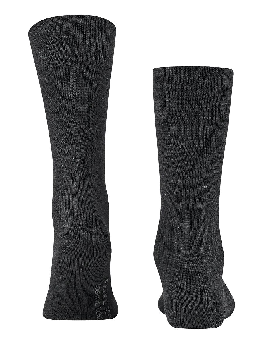 Falke - Sensitive London soft-top suitable for diabetics - tennissocken - anthra.mel - 1