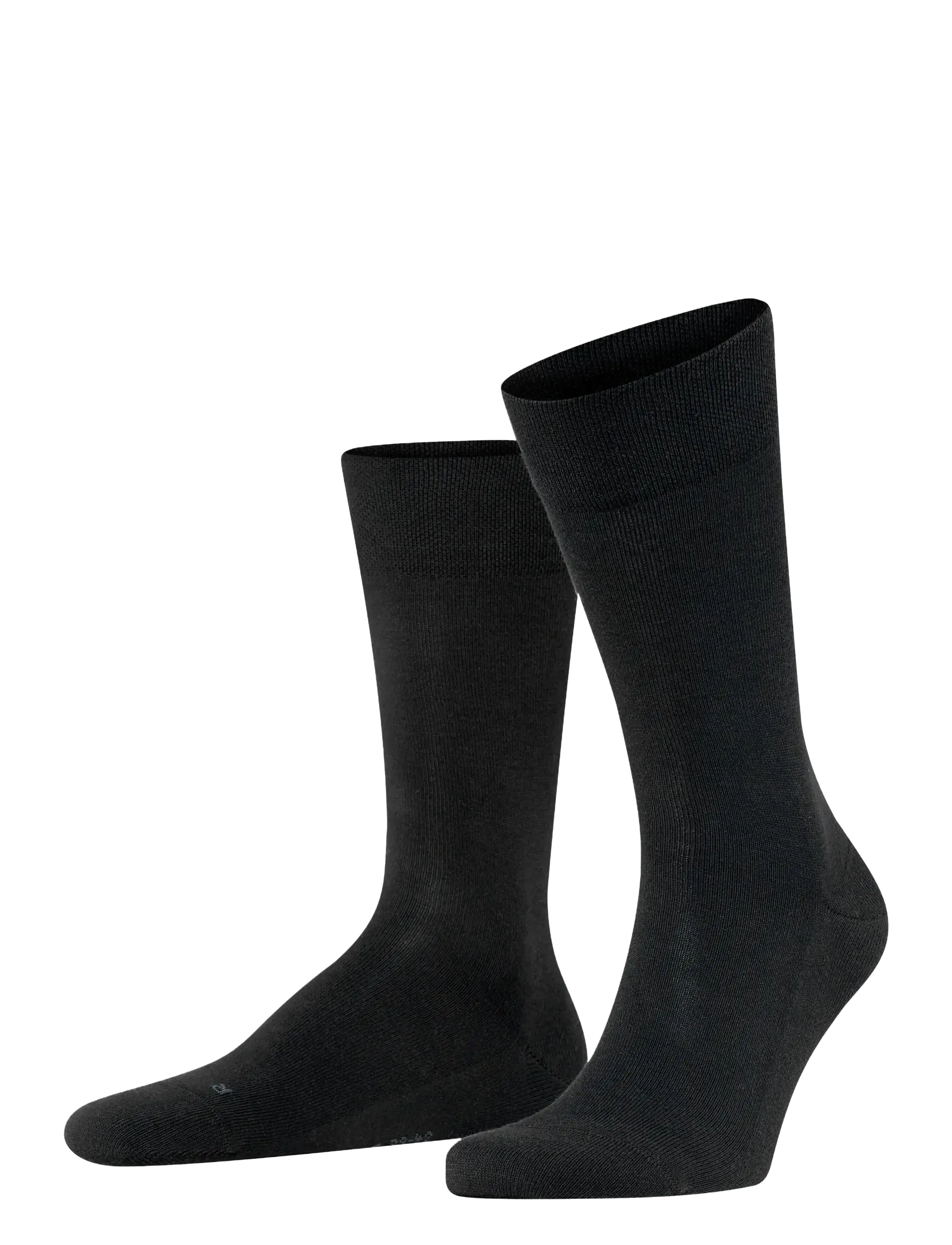 Falke Sensitive London soft-top suitable for diabetics - Falke - BLACK / black