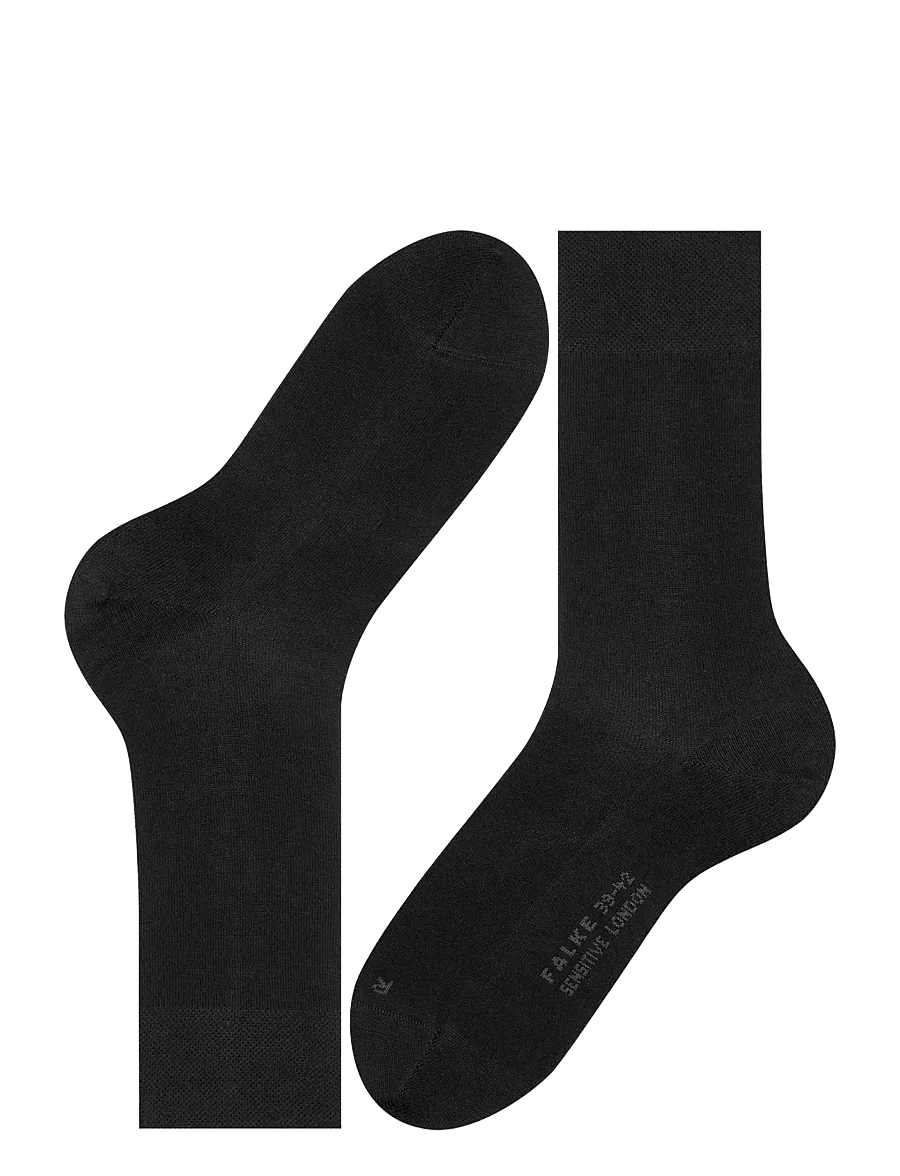 Falke - Sensitive London soft-top suitable for diabetics - klassikalised sokid - black - 3