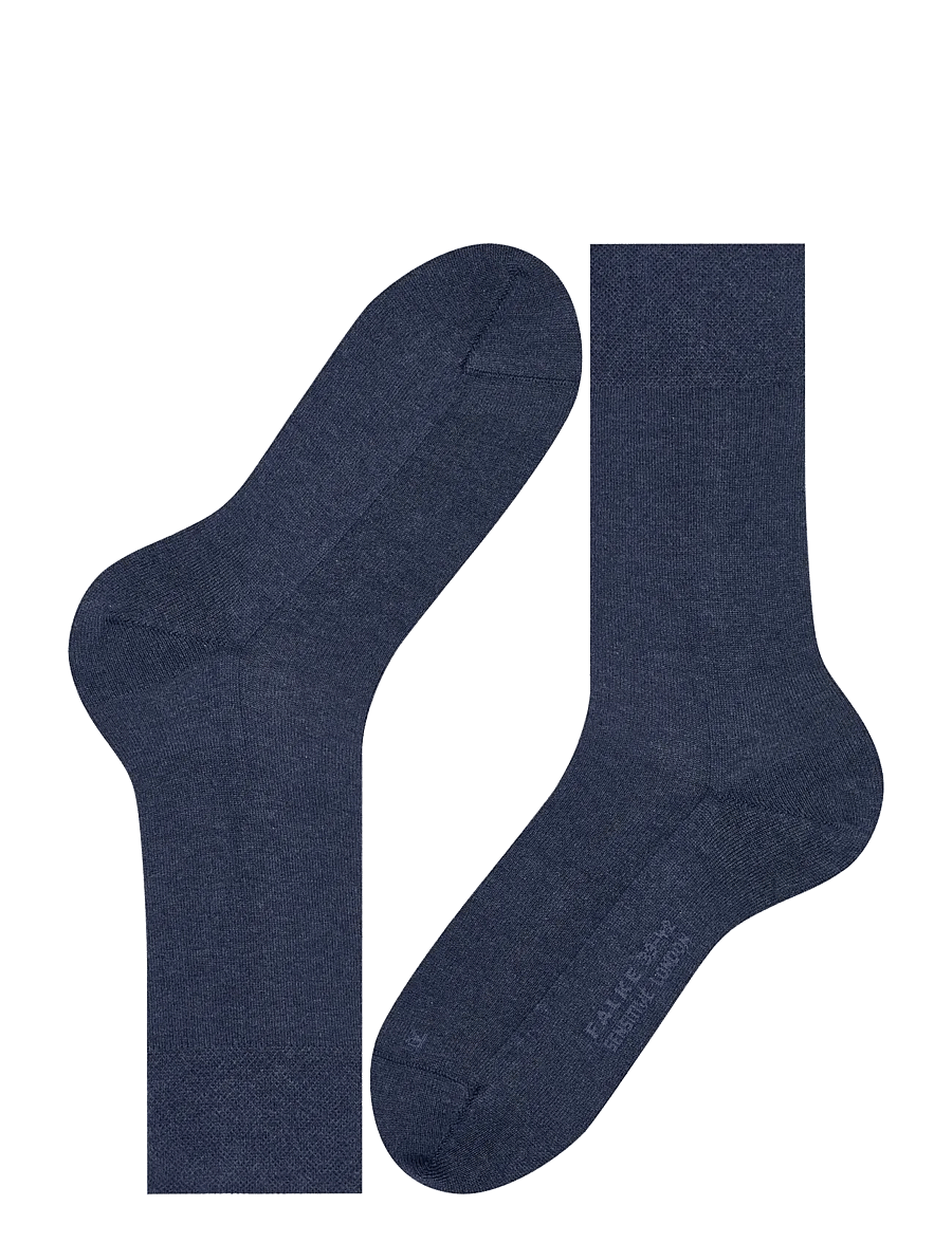 Falke - Sensitive London soft-top suitable for diabetics - tennissocken - navy mel. - 2
