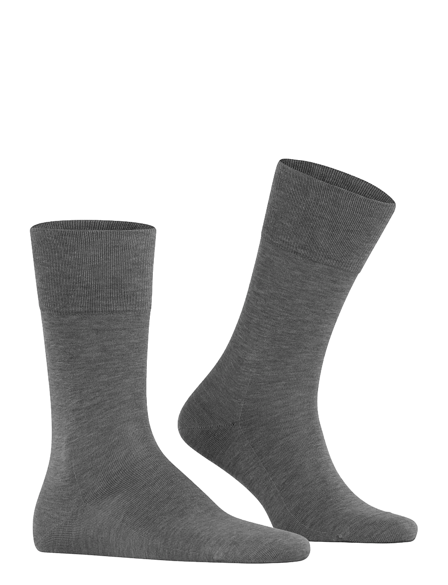 Falke - Tiago business & casual - tennissocken - steel mel. - 0