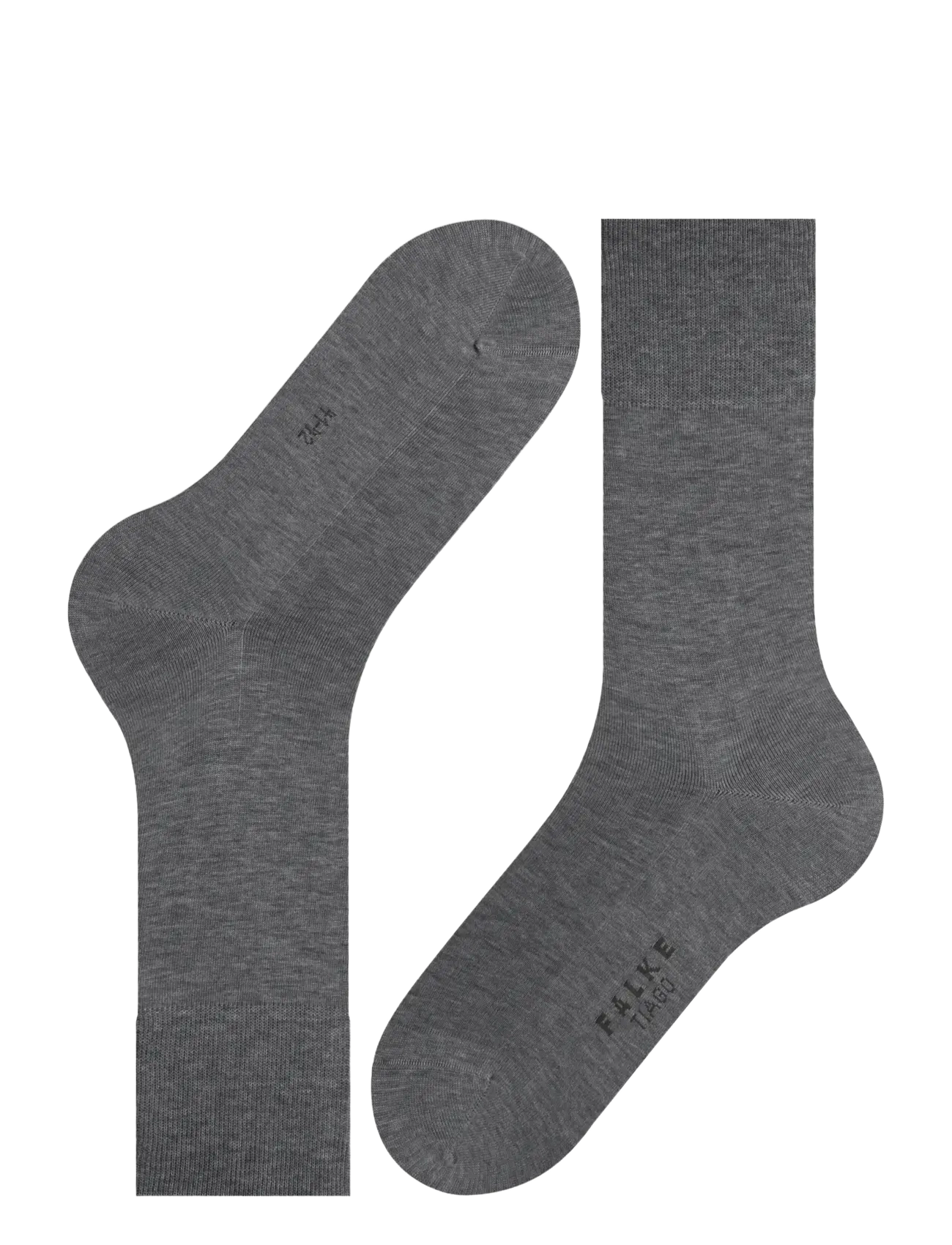 Falke - Tiago business & casual - vanliga strumpor - steel mel. - 2
