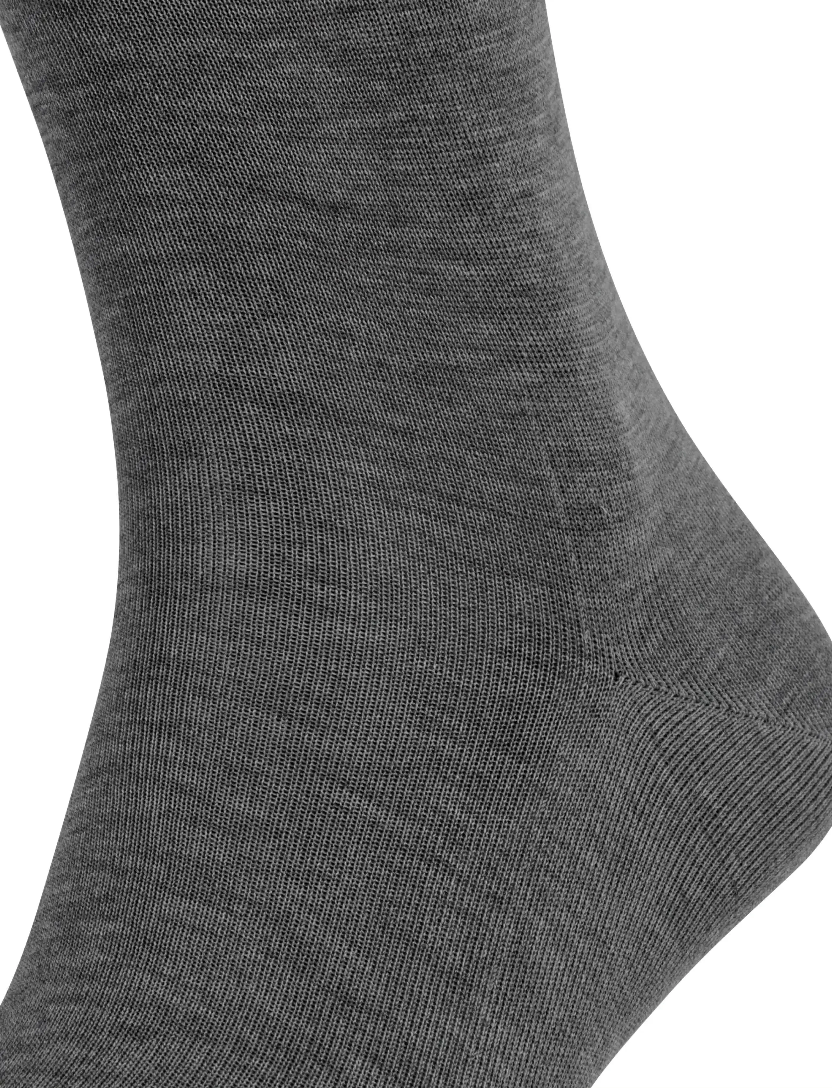 Falke - Tiago business & casual - vanliga strumpor - steel mel. - 3
