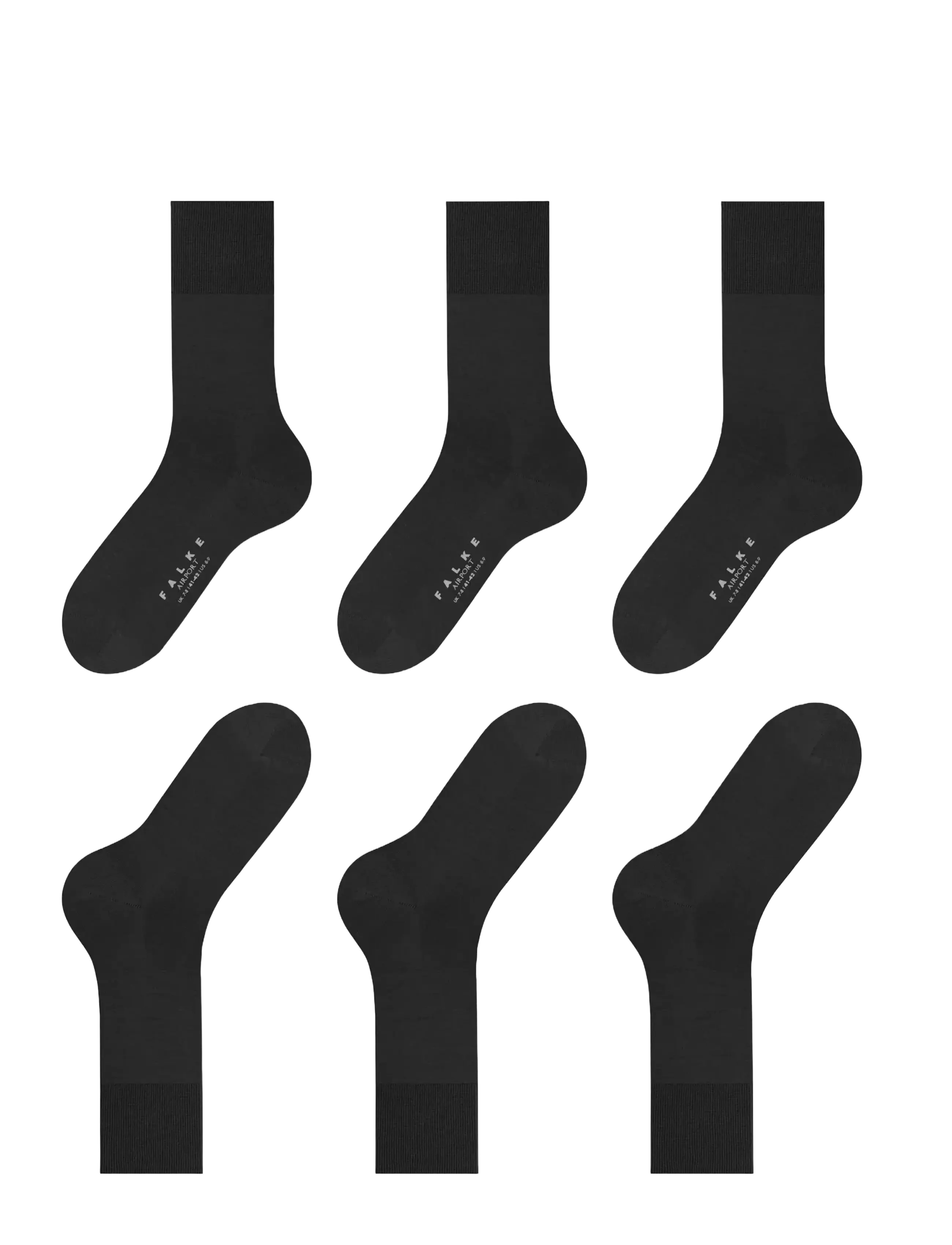 Falke FALKE Airport Bundle 3P SO - Underkläder - BLACK / black