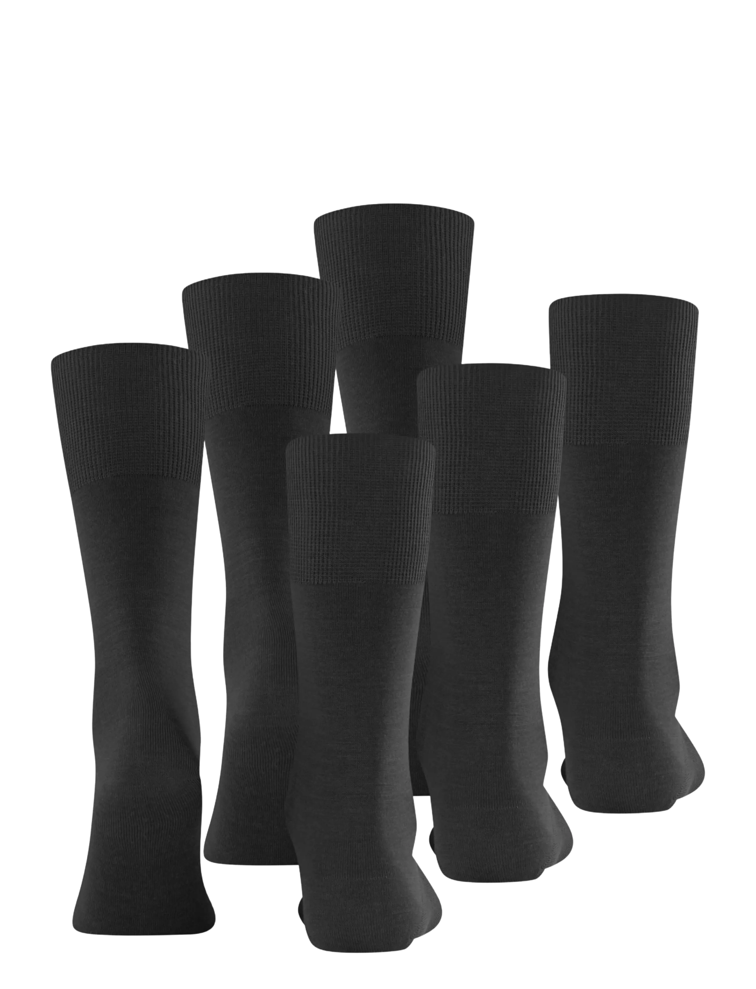 Falke - FALKE Airport Bundle 3P SO - klassikalised sokid - black - 1