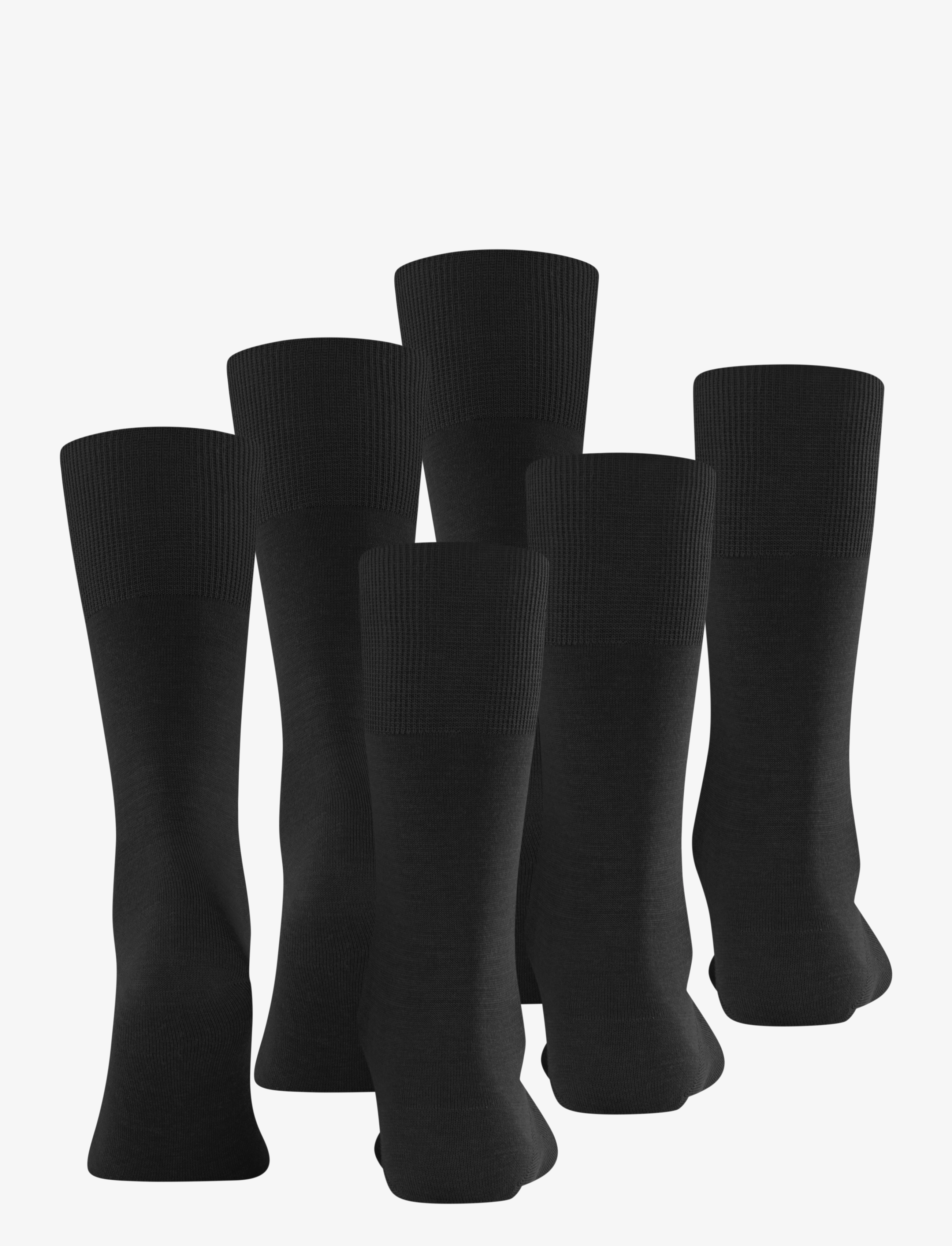 Falke - FALKE Airport Bundle 3P SO - vanliga strumpor - black - 2