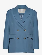 Blue Line Blazer - AEGEAN BLUE