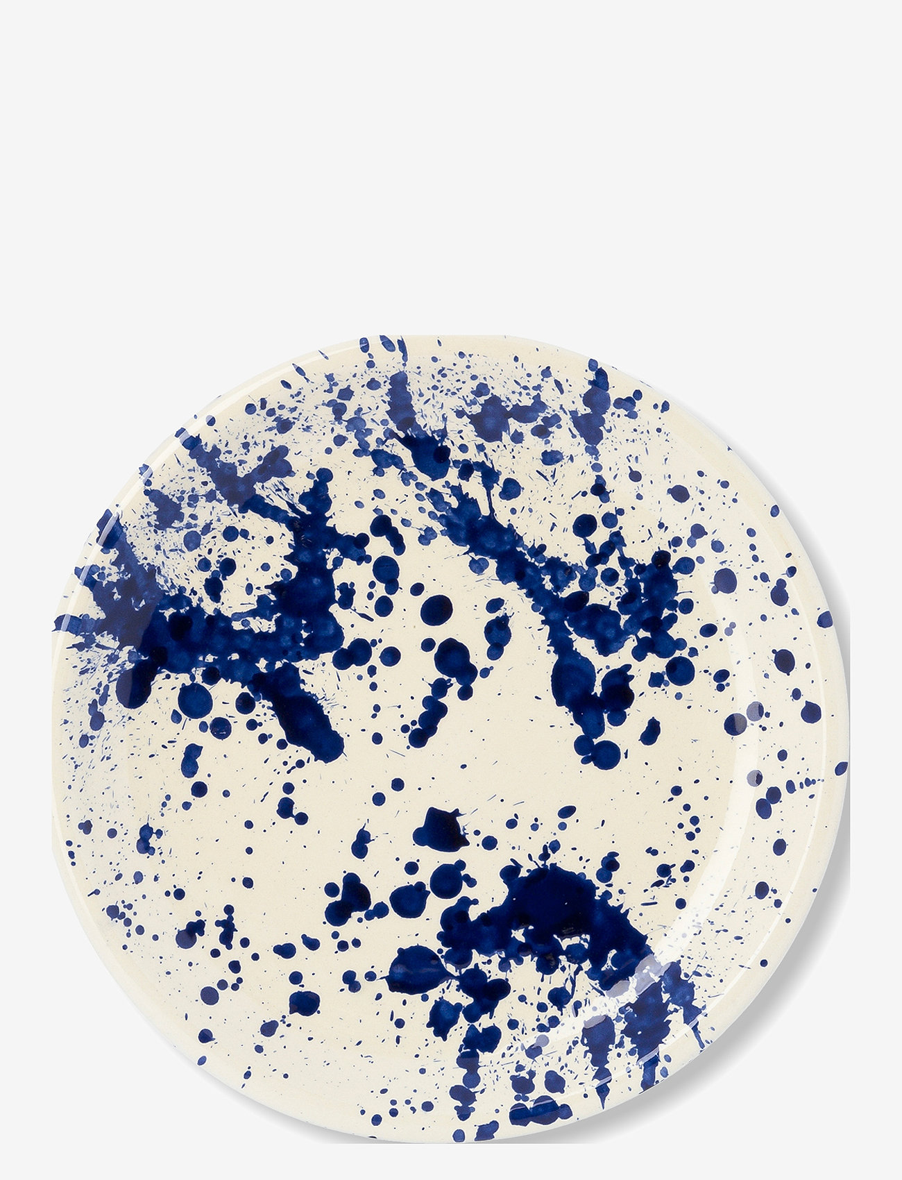 Familianna - Splash Dinner Plate - royal blue - 0