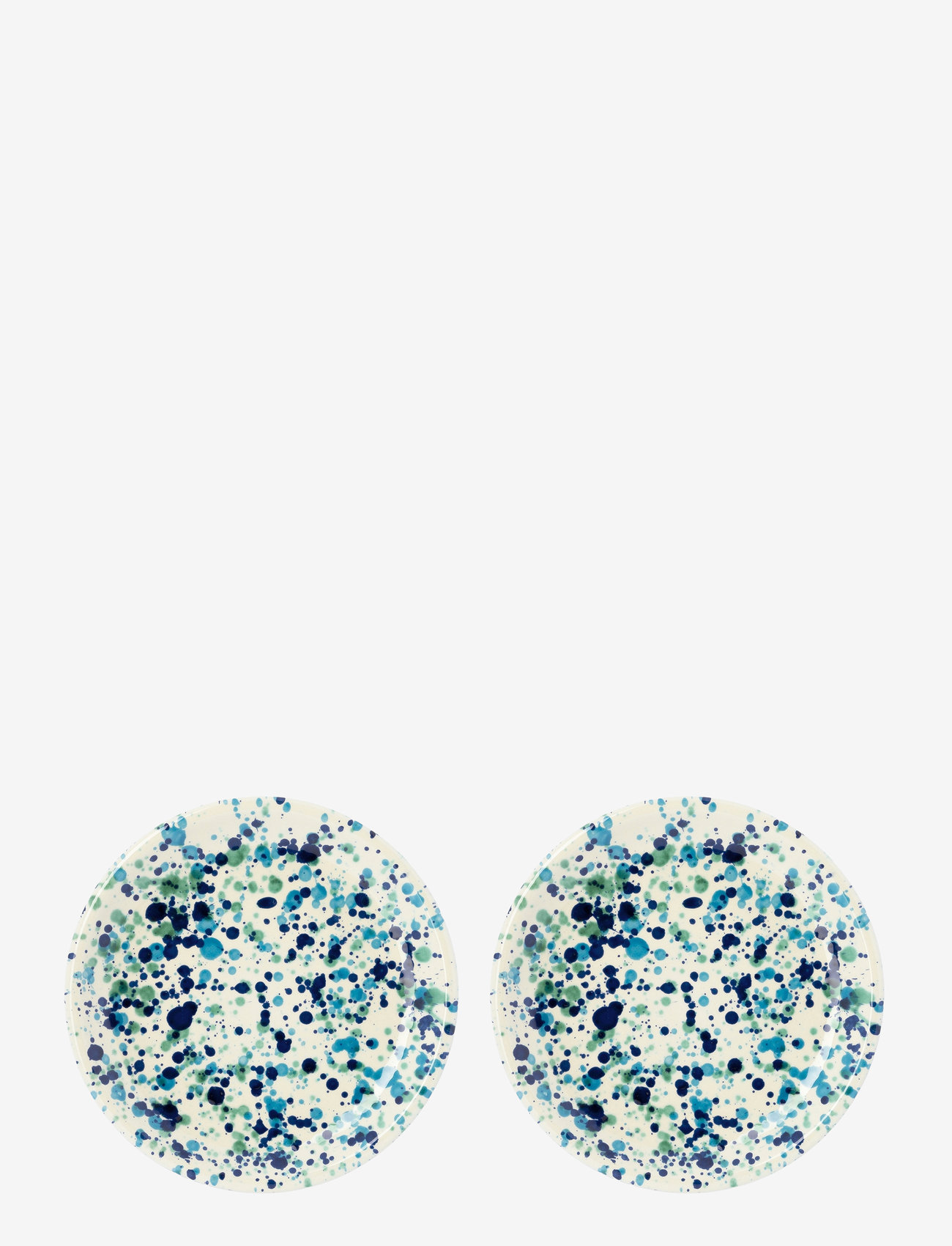 Familianna - Confetti Dinner Plate - pacific ocean - 0