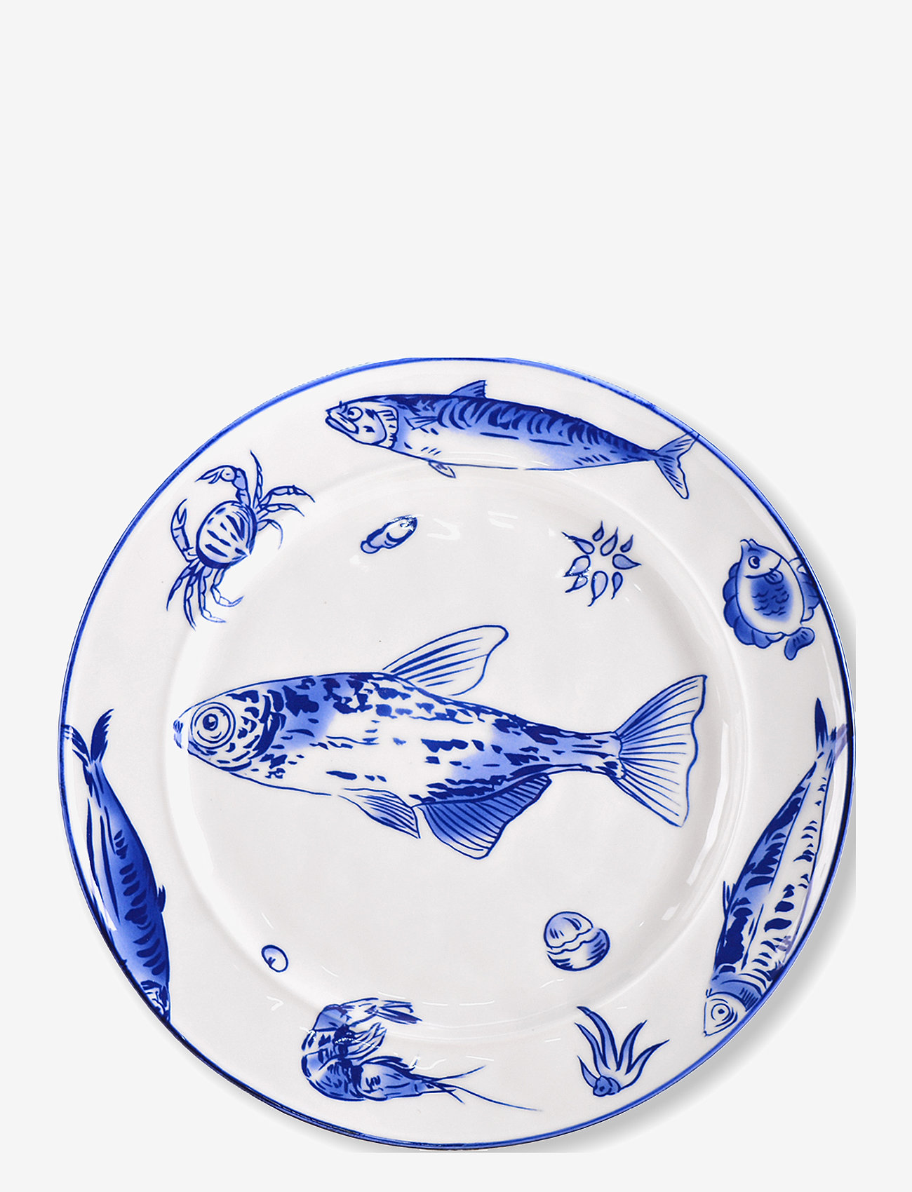 Familianna - Seafruit Dinner Plate - fish - 0