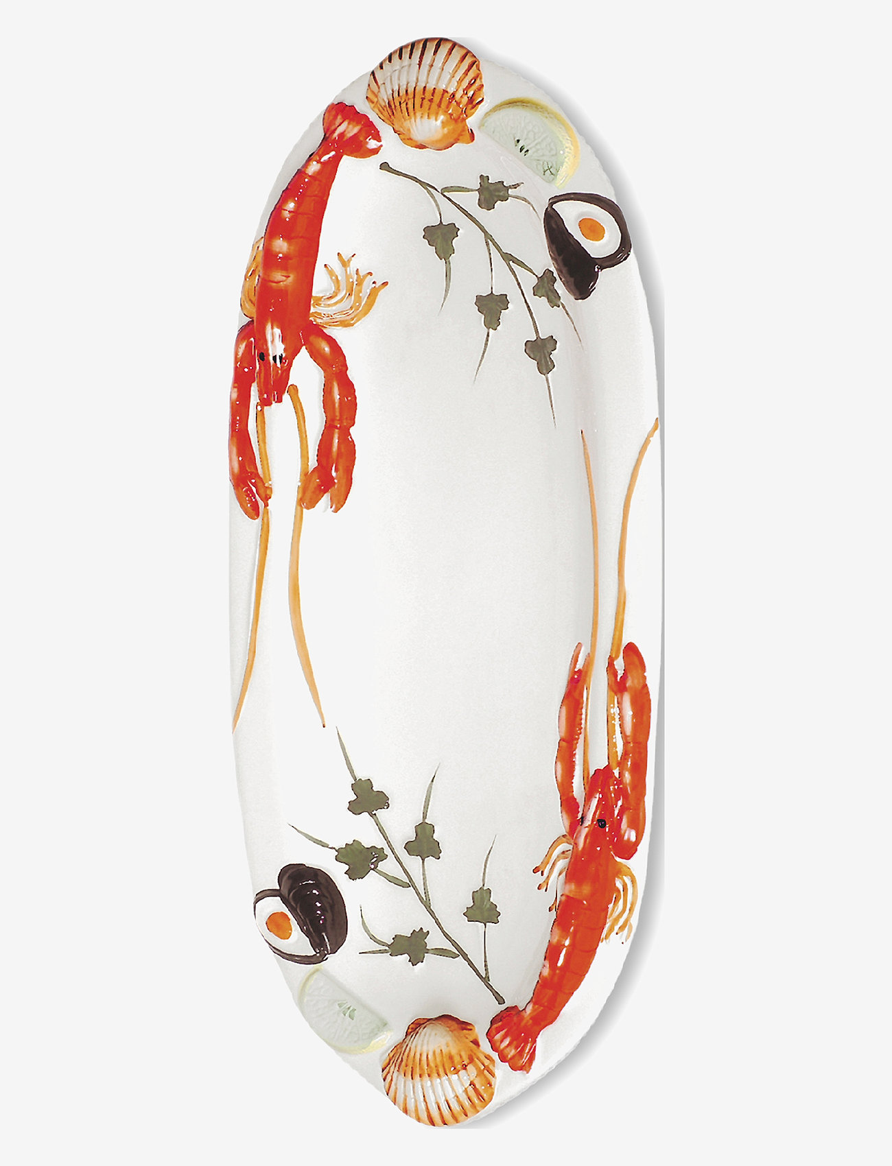 Familianna - Seafood Long Serving Dish - red - 0