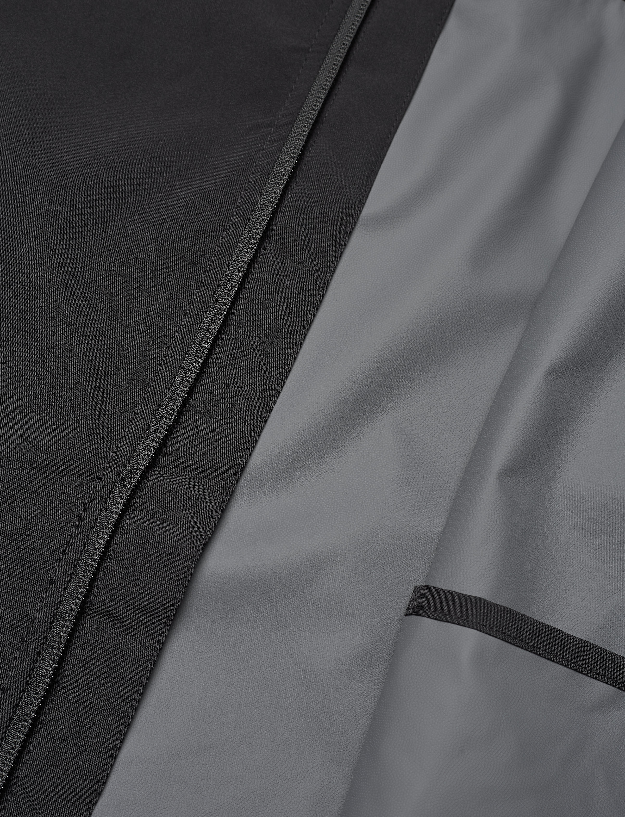 Famme - Celine Rain Jacket - rain coats - black - 4