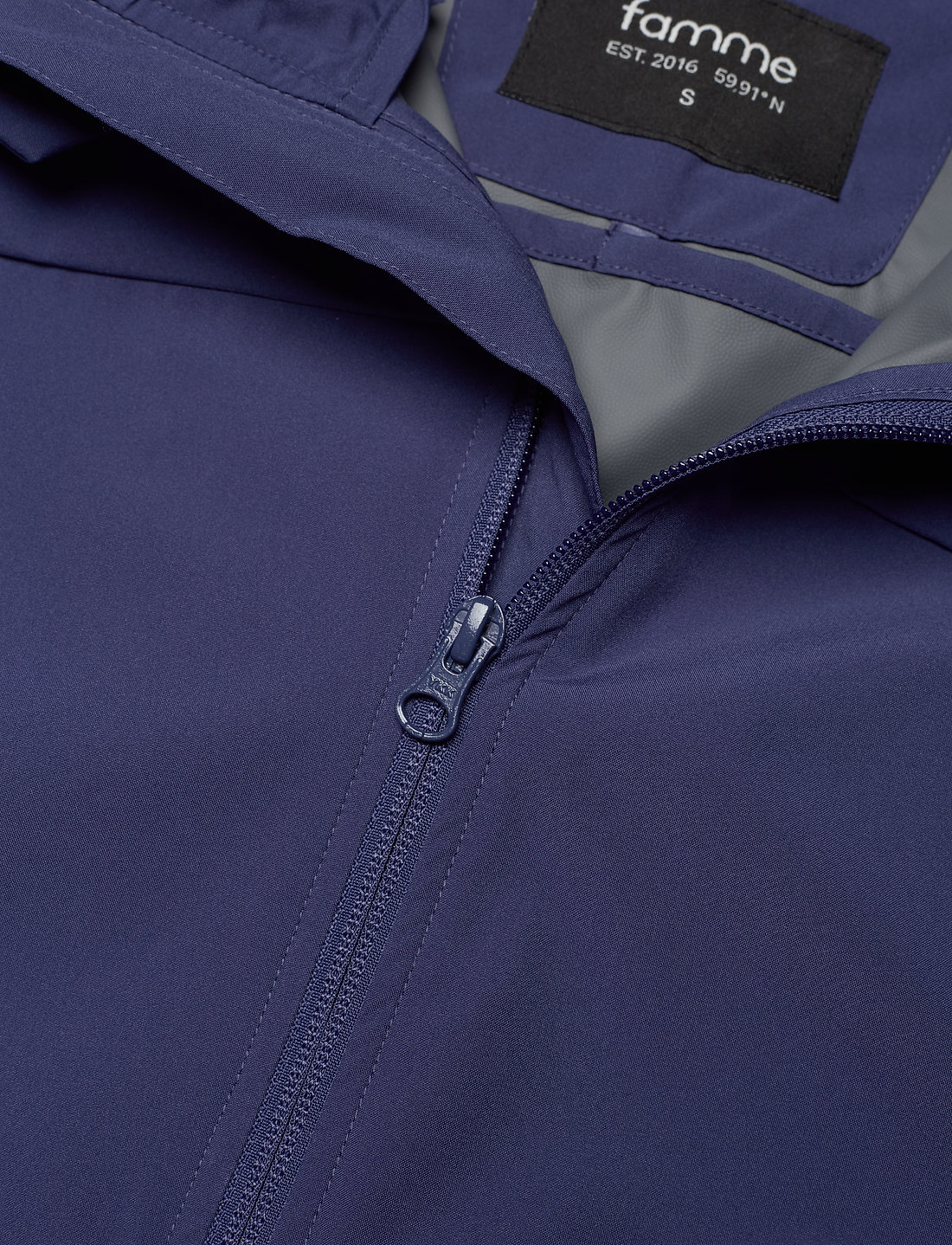 Famme - Celine Rain Jacket - odzież zewnętrzna - navy blue - 2