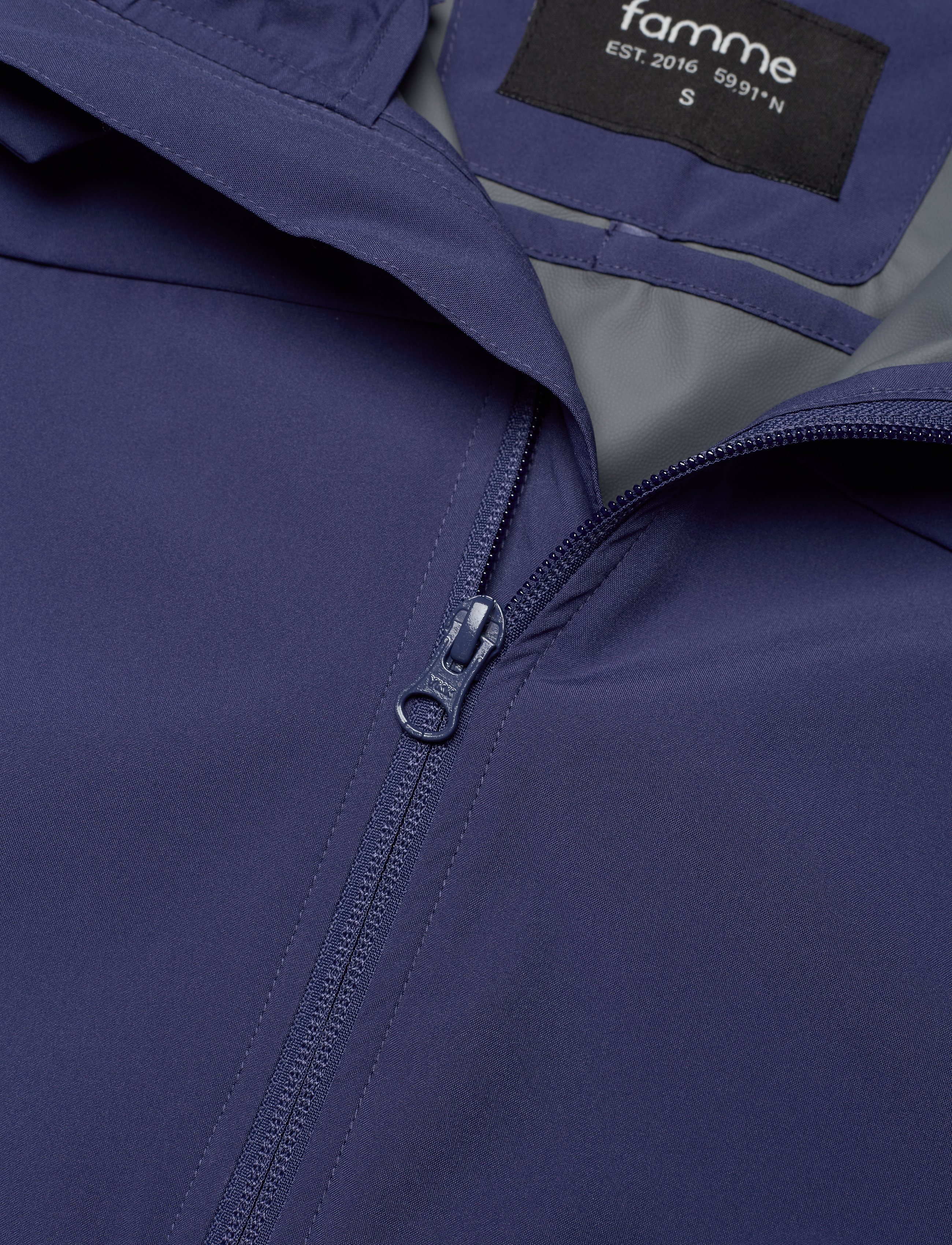 Famme - Celine Rain Jacket - vêtements d'extérieur - navy blue - 2