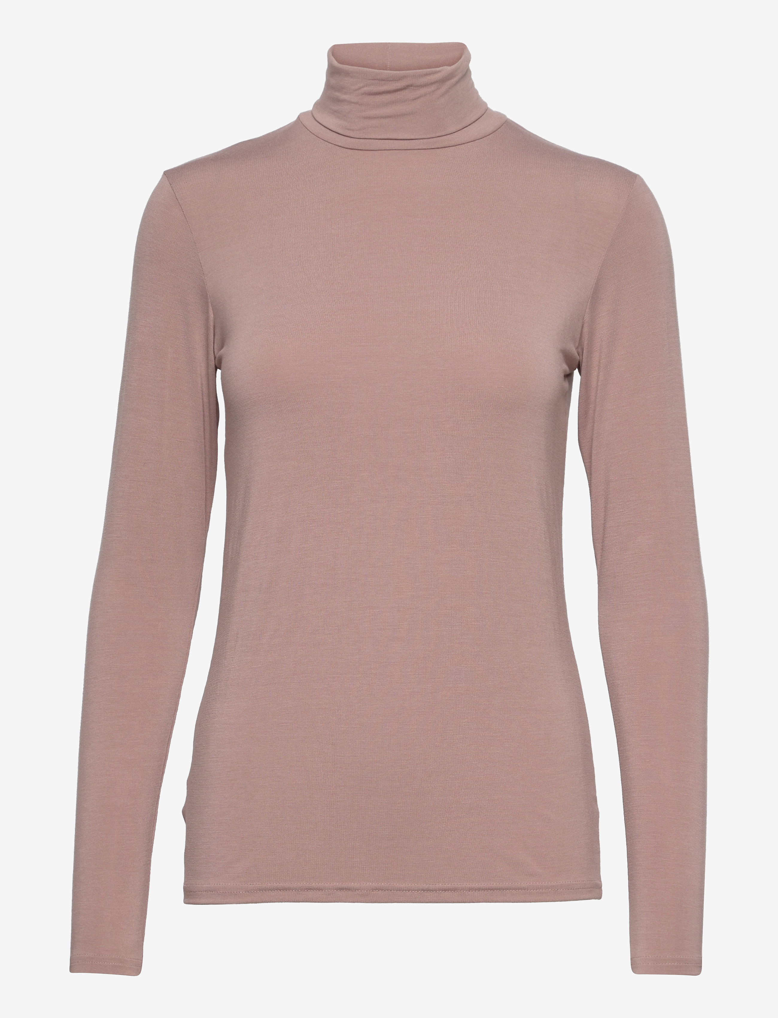 Famme - Chill Turtle Neck T-shirt - pink - 0