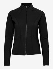 Famme - Fleek Stretch Jacket - sportiska stila virsjakas - black - 0