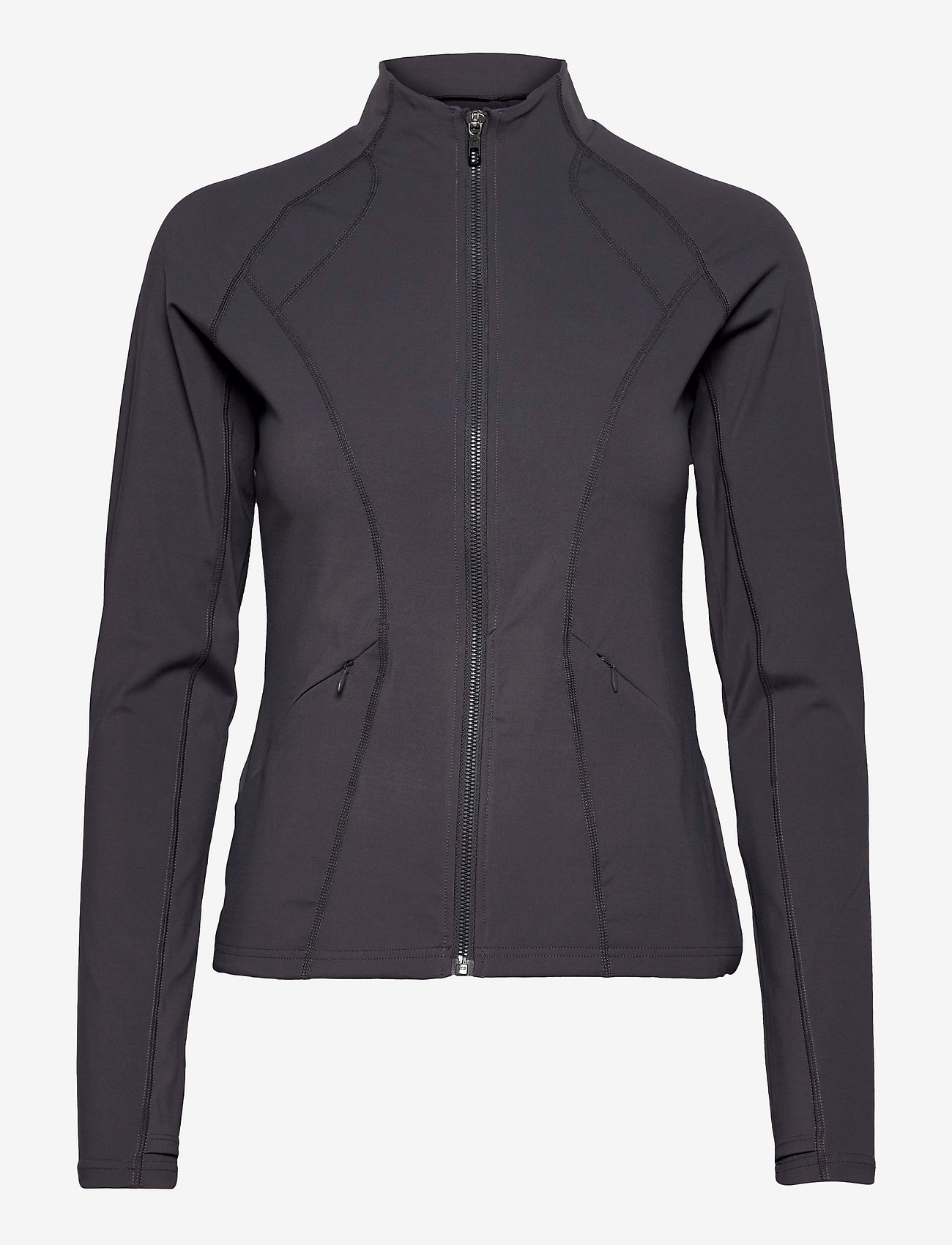 Famme - Fleek Stretch Jacket - sportsjakker - dark grey - 0