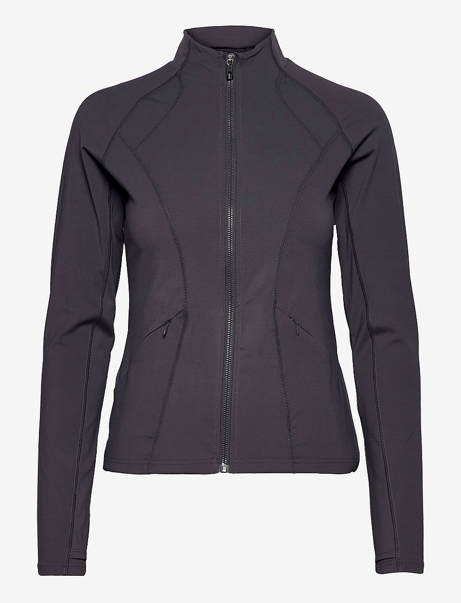 Famme - Fleek Stretch Jacket - augšējais apģērbs - dark grey - 0